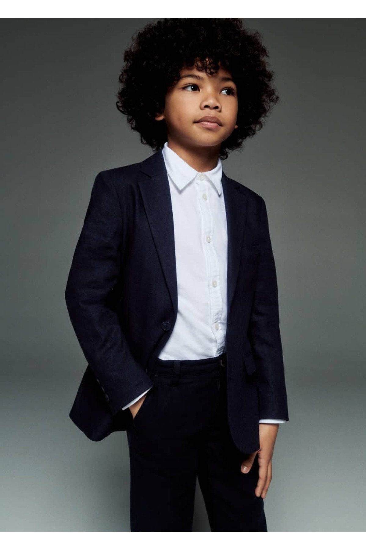 پیراهن پسرانه مانگو کیدز MANGO Kids اورجینال پسرانه کد کالا 67080653 - تصویر 4