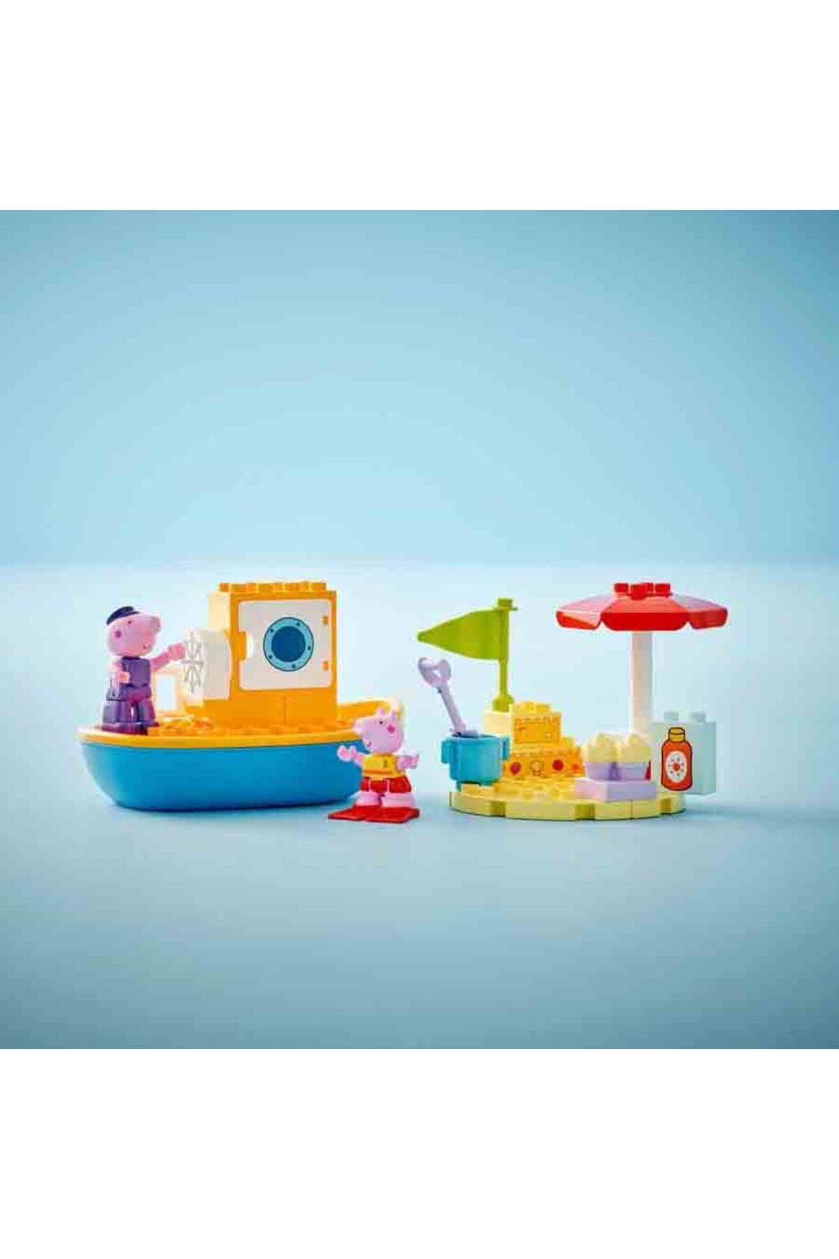 LEGO-DUPLO Peppa Pı g Boating 10432 - Mini Figure for Children Age 2 and Up 6