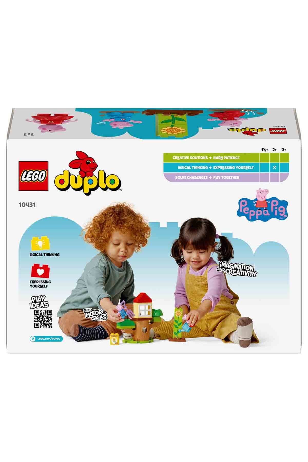 دوپلو Peppa Pig باغ و خانه درختی 10431 – مینیفیگ Peppa Pig برای کودکان ۲ سال و بالاتر؟