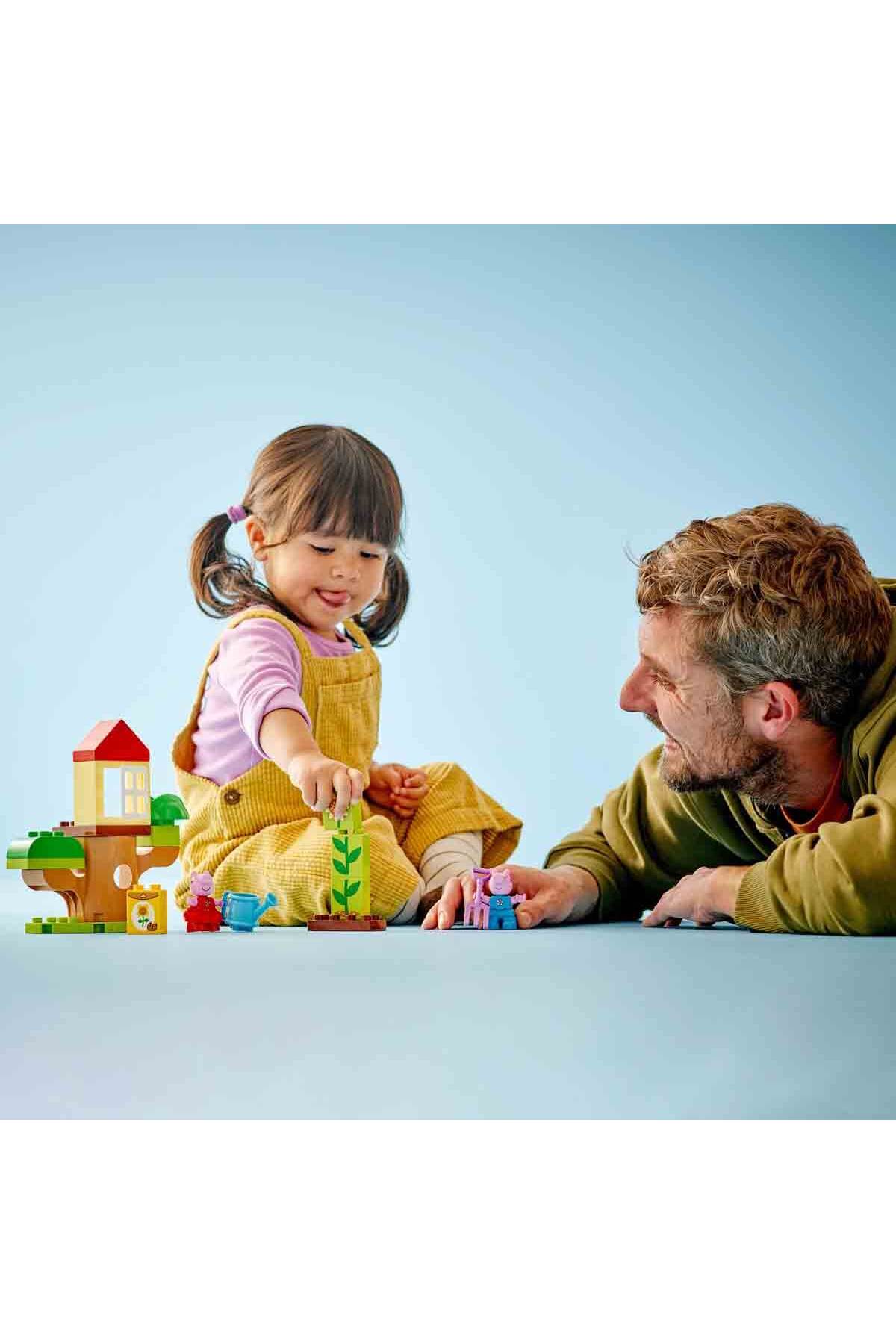 دوپلو Peppa Pig باغ و خانه درختی 10431 – مینیفیگ Peppa Pig برای کودکان ۲ سال و بالاتر؟