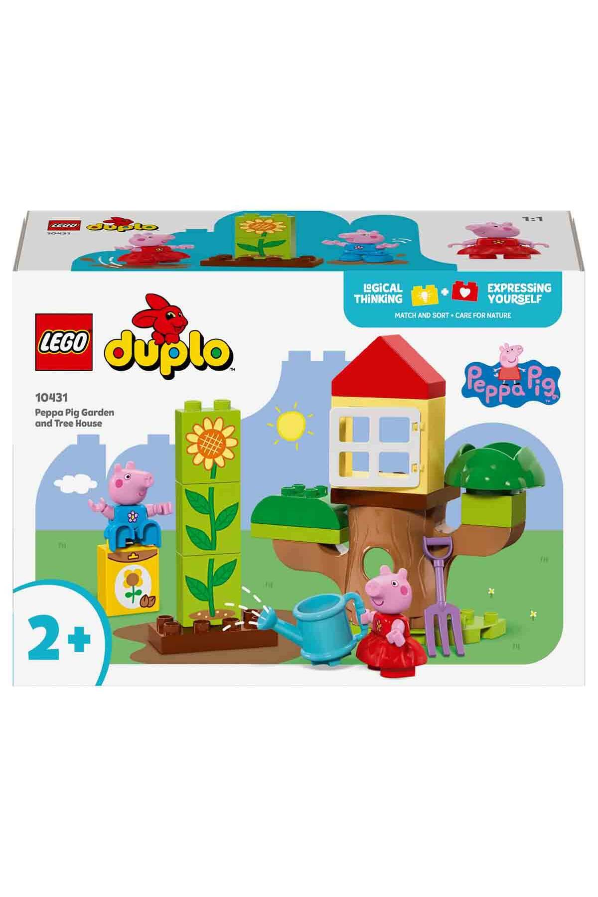 دوپلو Peppa Pig باغ و خانه درختی 10431 – مینیفیگ Peppa Pig برای کودکان ۲ سال و بالاتر؟