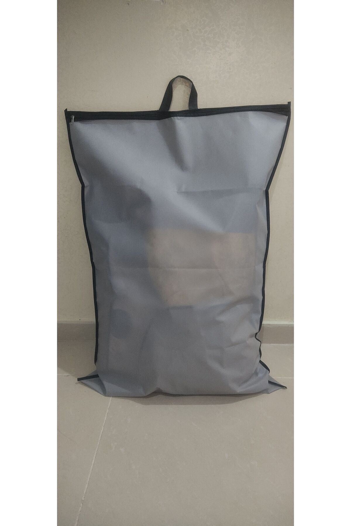 Yorgan - Battaniye Koruyucu Ve Taşıma, Fermuarlı Kılıf Hurç 64x80 cm,