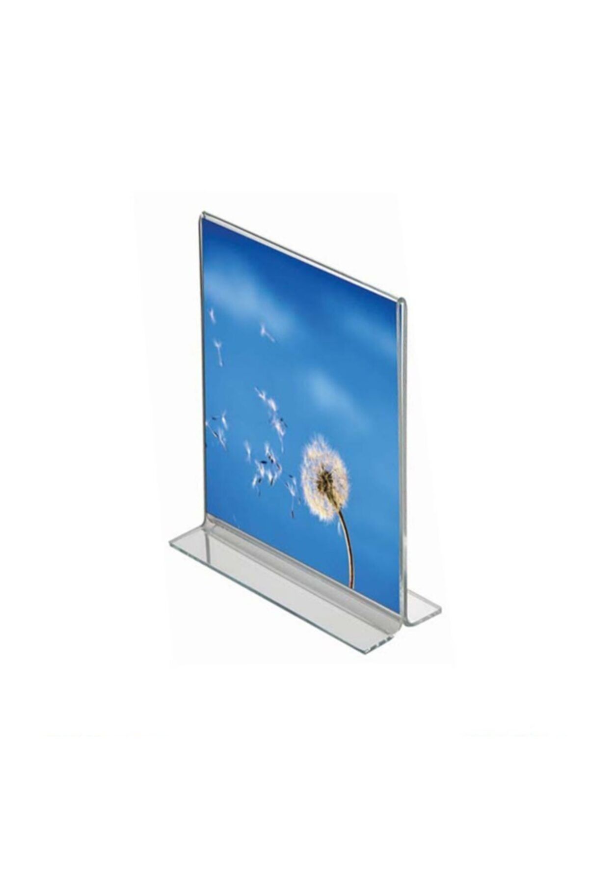 Genel Markalar T Tipi Pleksi Föylük/etiketlik Dikey A5 (15x21cm)