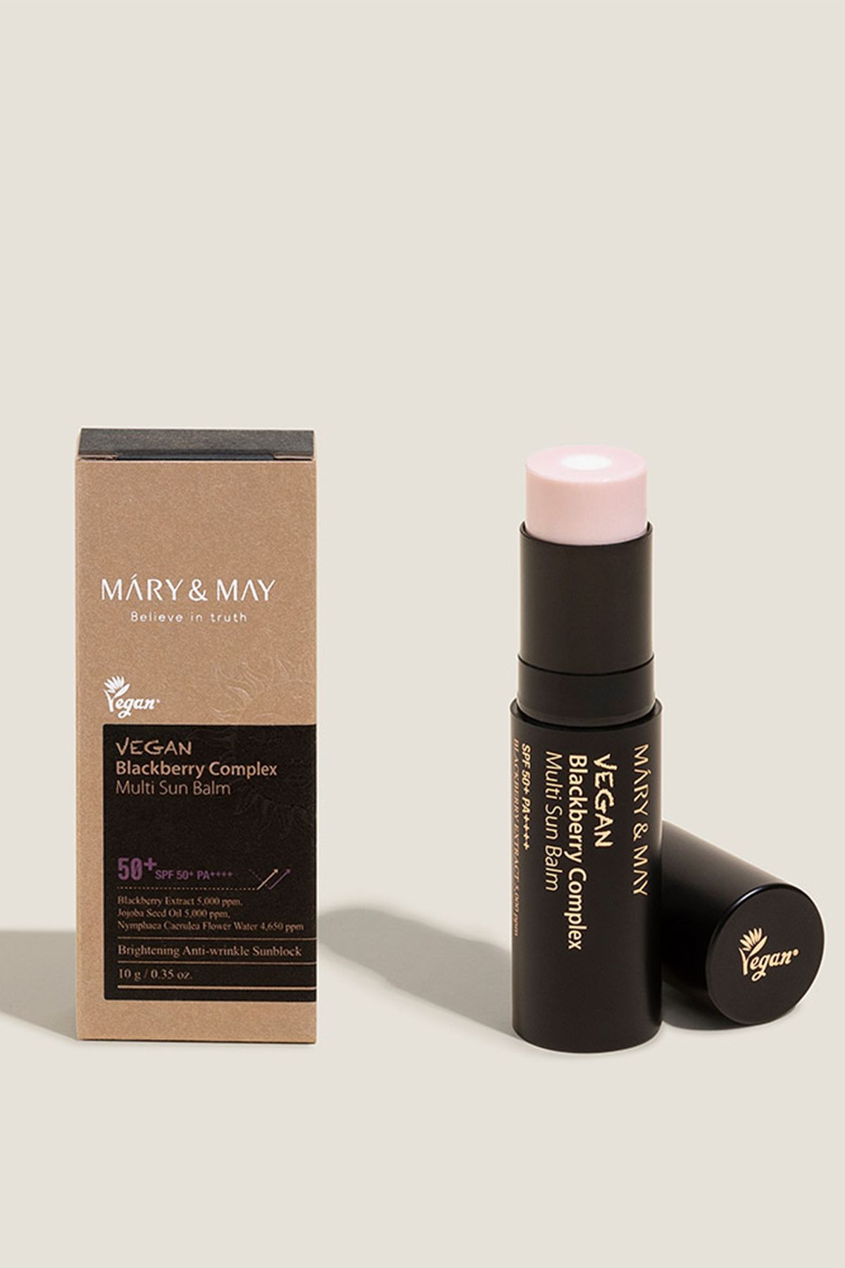 کرم ضد آفتاب وگان بلک بری کمپلکس مولتی آفتاب Spf50 10 گرمی (VIONİNE) mary&mary