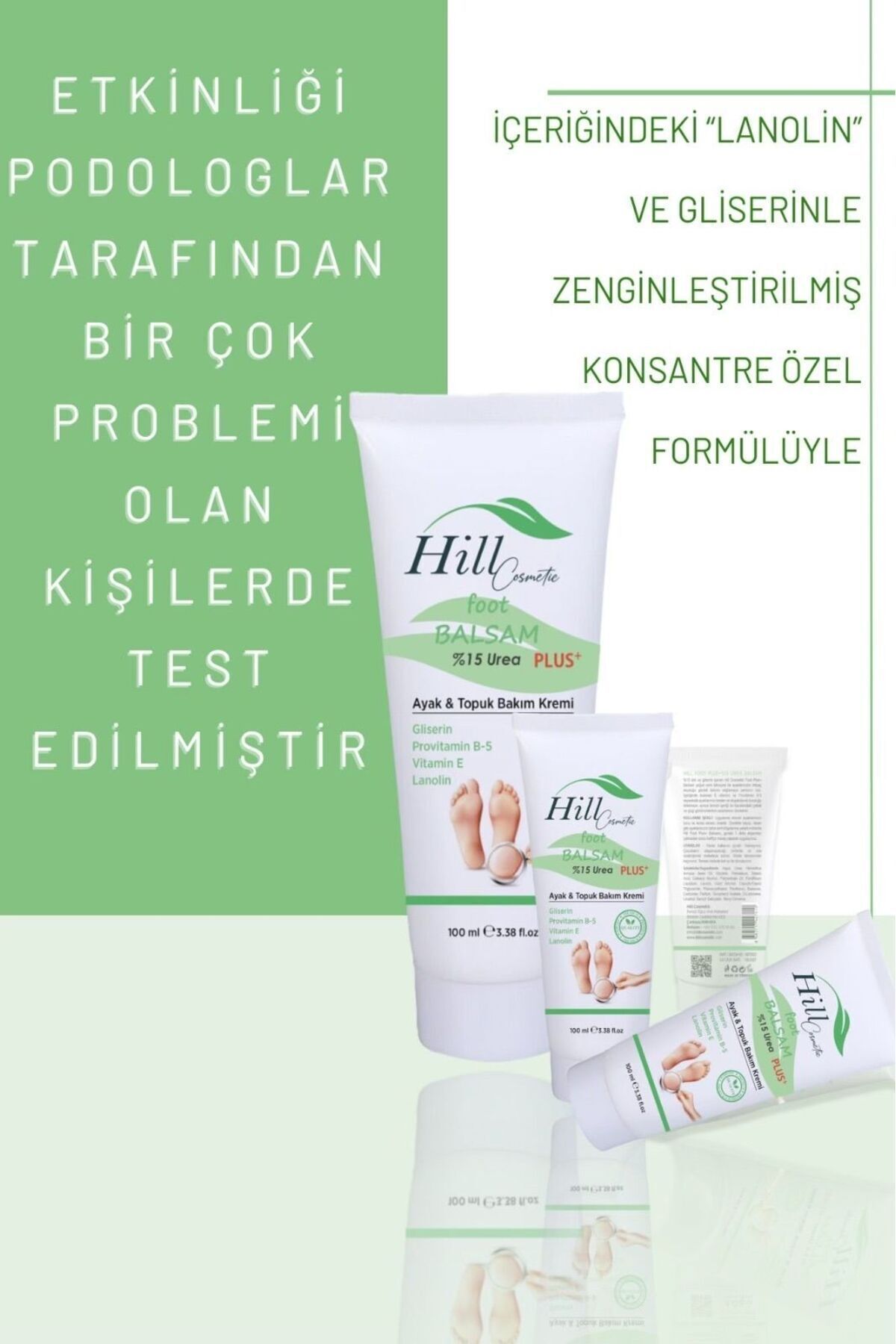 hillfoot-Hill Cosmetic General Foot Care and Heel Cream (Callus and Heel Crack, ) Podology 4