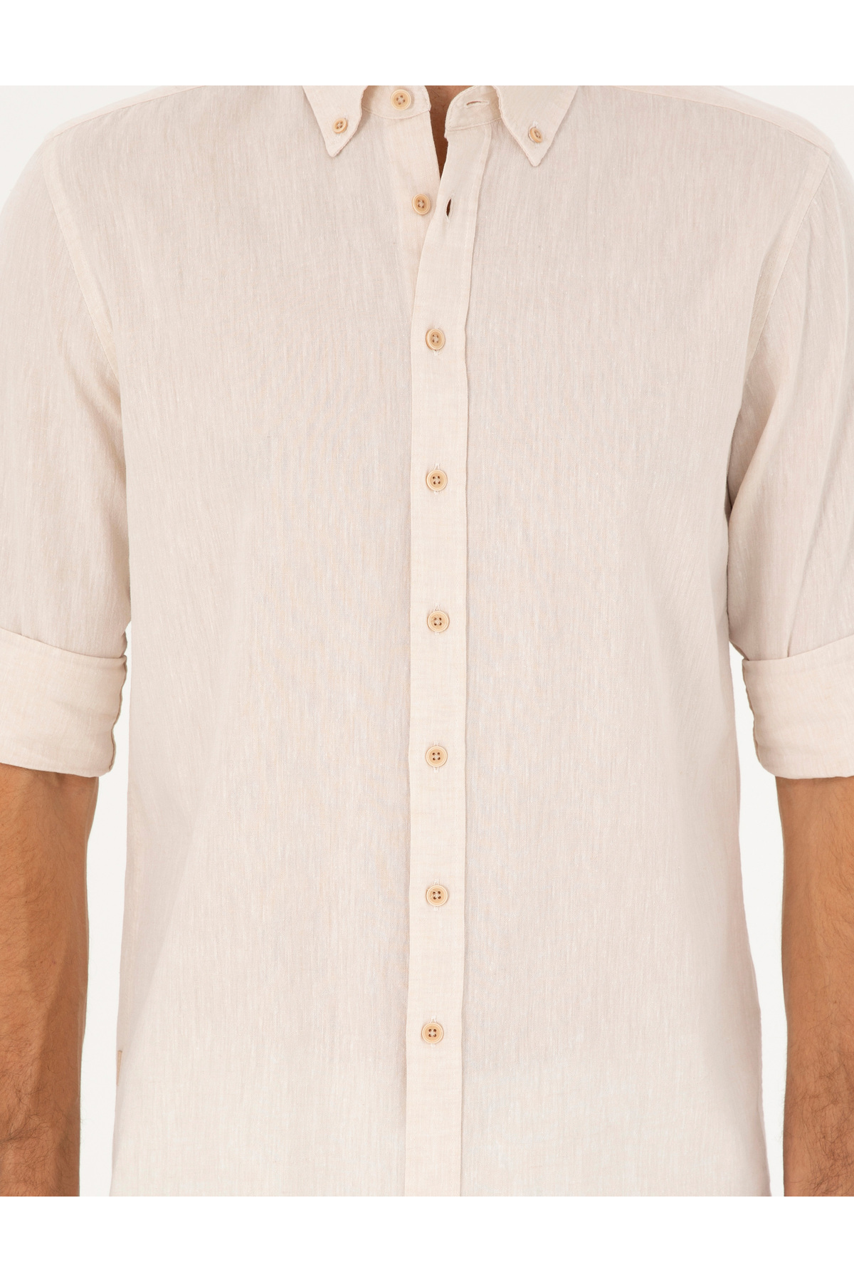 پیراهن مردانه بژ پیرکاردین | 1834748 اورجینال - تصویر 6