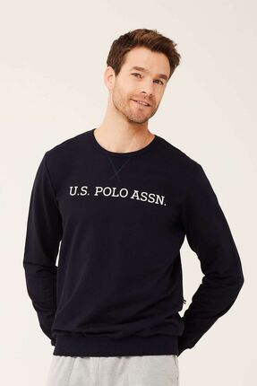 U.S. Polo Assn. Erkek Lacivert Yuvarlak Yaka Ev Giyim 18468 Fiyat Yorumlar Trendyol