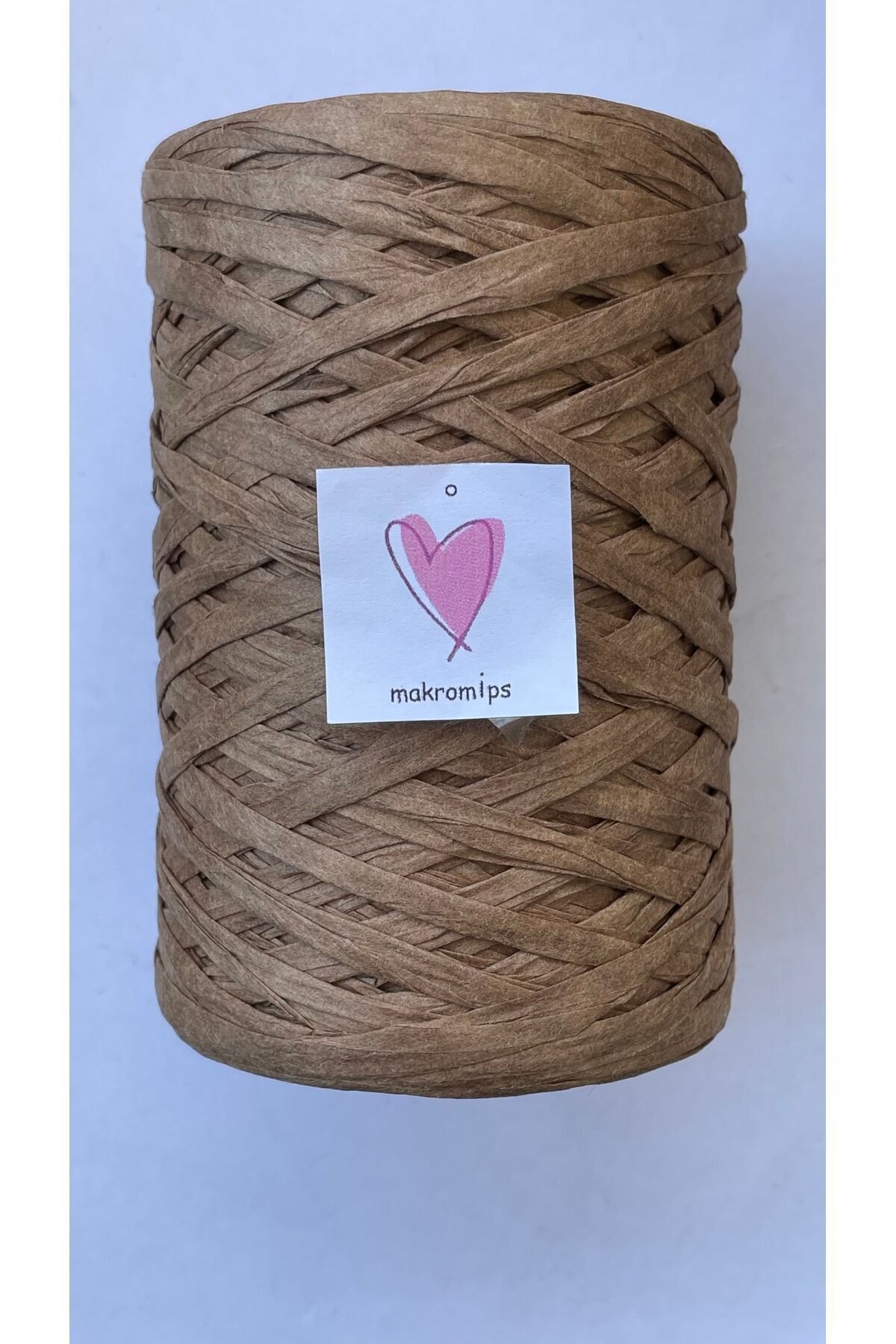 Makromİps YUMUŞAK RAFYA İP 100 gr KAĞIT NATURA DOĞAL RAFFİA AYNA ŞAPKA ...