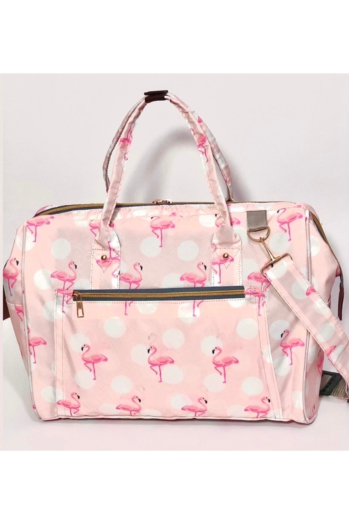 Harika ikizler Yan Askılı Bebek Bakım Çantası + Termal (mama , Yemek Taşıma )çanta Seti fotoğrafı 4 (önizleme)