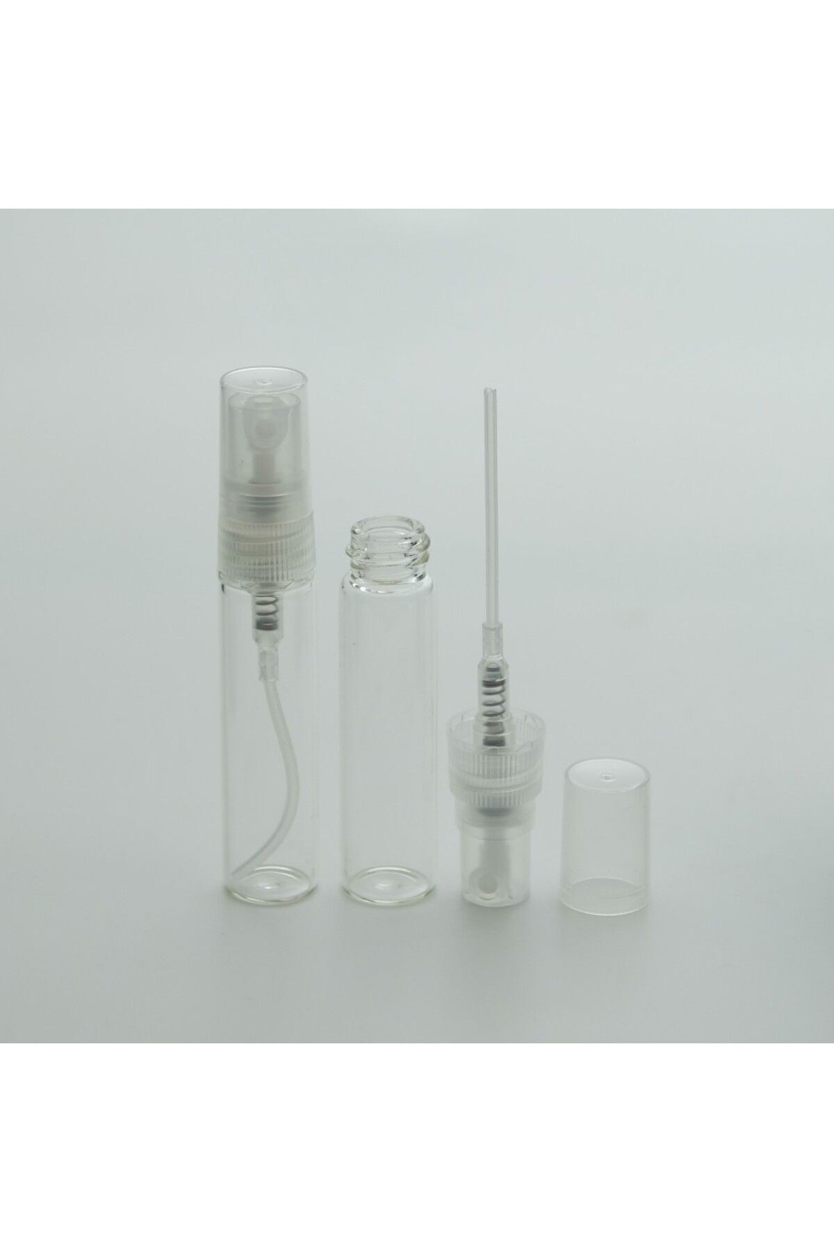 D&B YOL Parfüm Şişesi 5 ml (3 ADET) (TEKRAR DOLDURULABİLİR) Şeffaf Boş Şişe