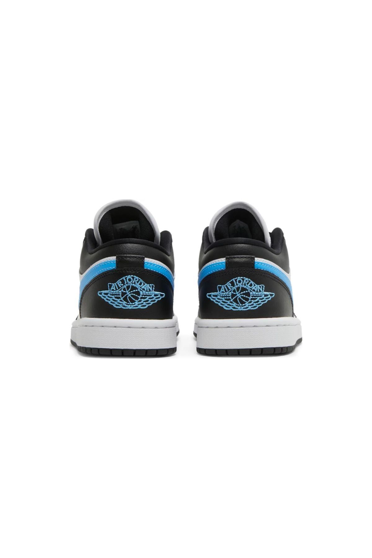Nike Air Jordan 1 Low Black University Blue Spor Ayakkab Kad n Ayakkab