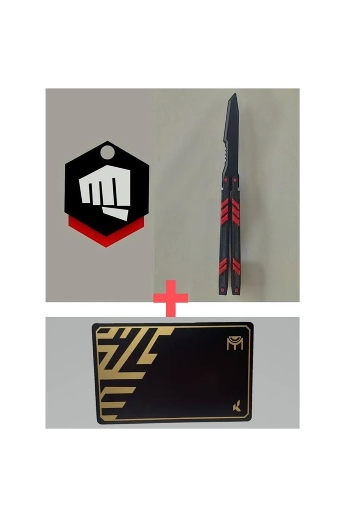 GENCAX Eğitim Kelebek Anahtarlık Chamber Kart Set
