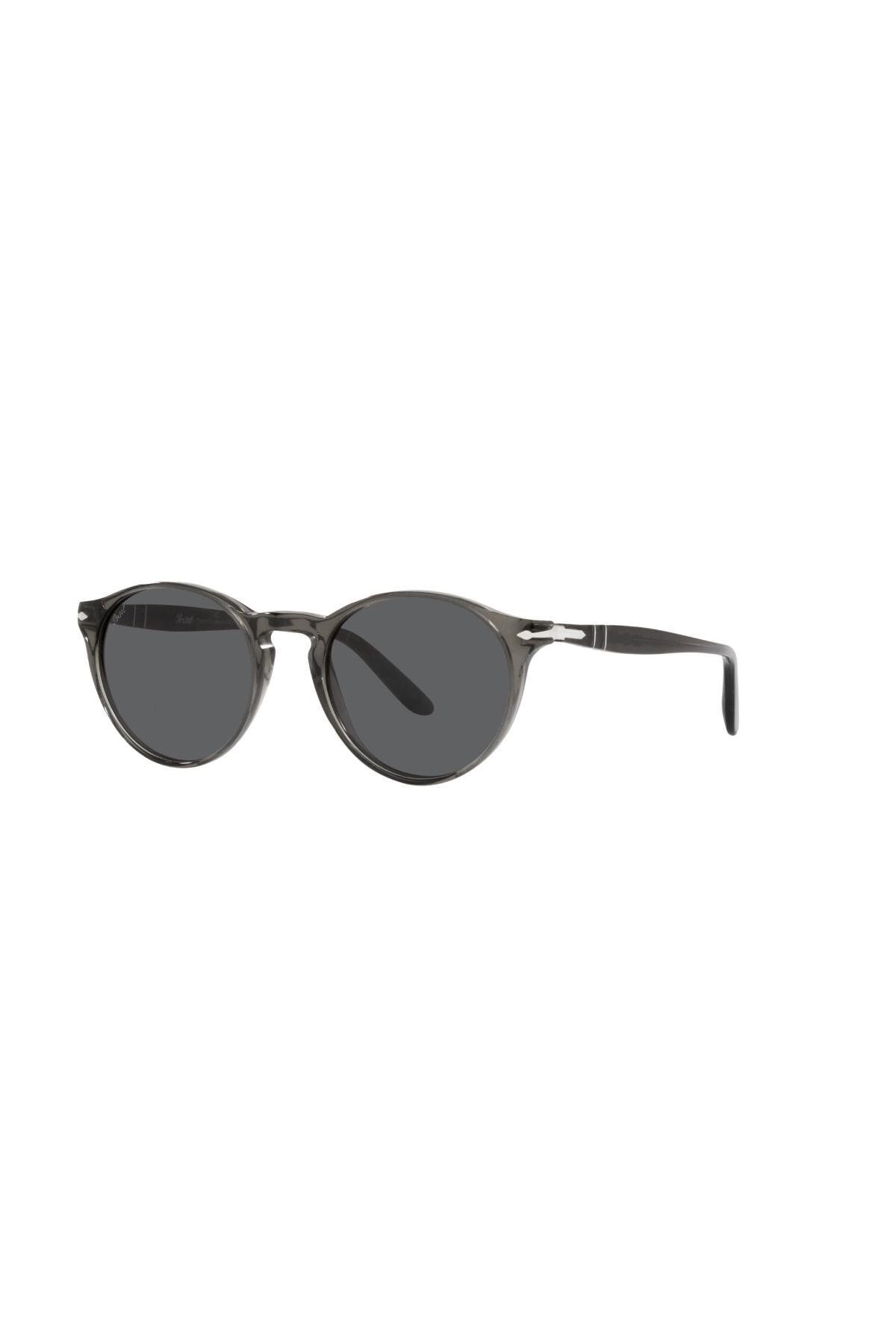 عینک آفتابی مشکی مردانه و زنانه سیاه یونیسکس 0po3092sm 1103b1 50 Persol