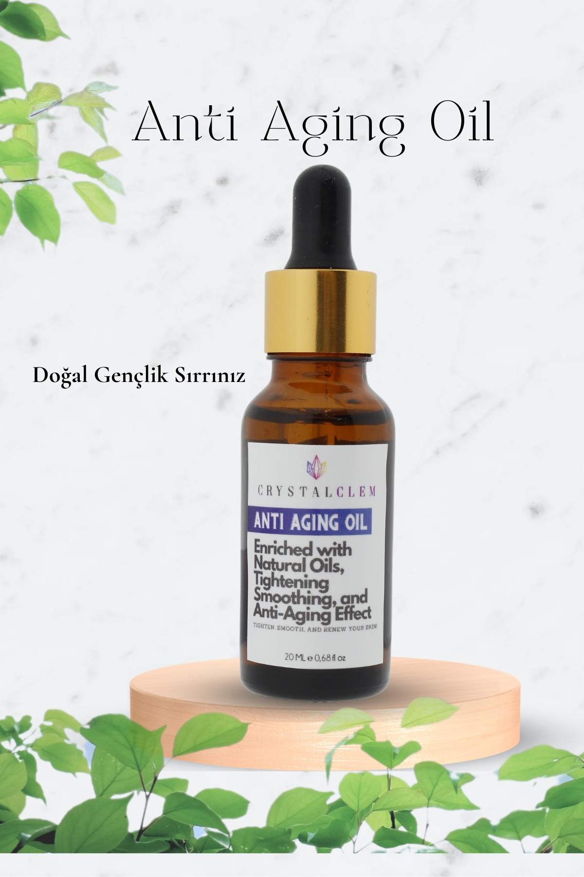 Crystalclem Beauty Botox Serum Yaşlanma Karşıtı Yağ Anti Aging Oil ...