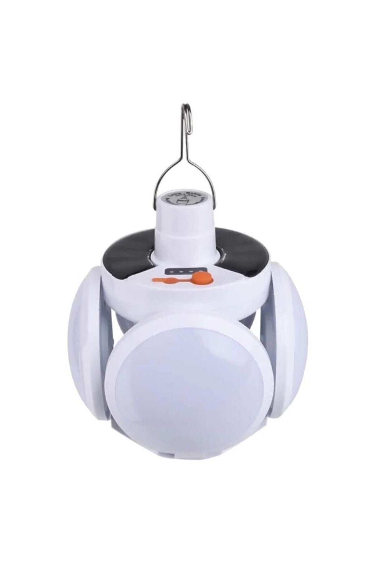 sgeteknoloji 5 Taraflı Kumandalı Güneş Enerjili Ve Usb Şarjlı Katlanabilir Solar Aydınlatma