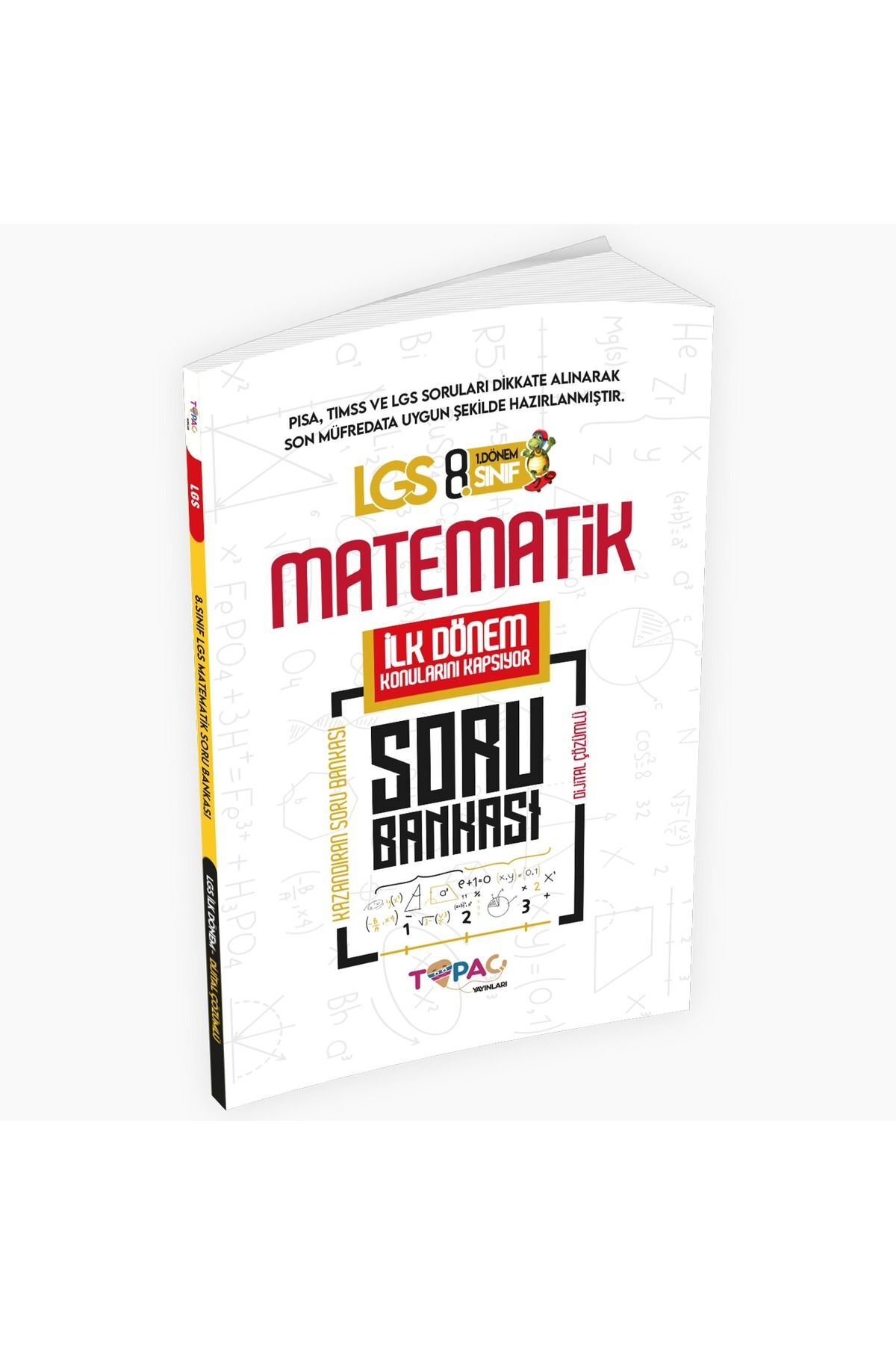 Topaç Yayınları 2026 8.Sınıf LGS Matematik 1.DÖNEM Dijital Çözümlü