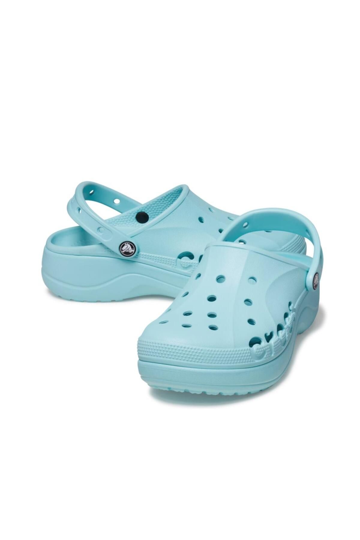 Crocs Baya Platform Clog Terlik Su Ye ili Kad n Ayakkab