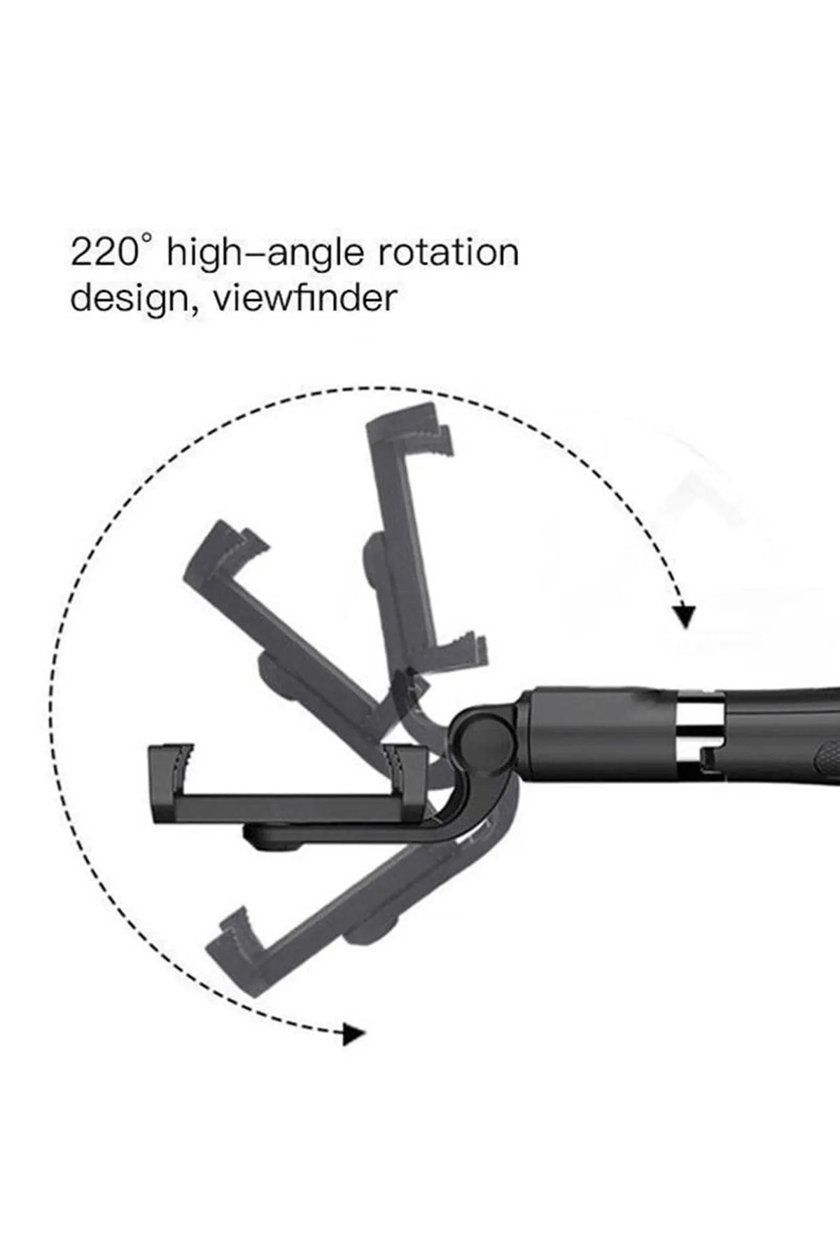 dual band-Black Tripod Selfie Stick - Remote Controlled, 2-in-1 Design 3