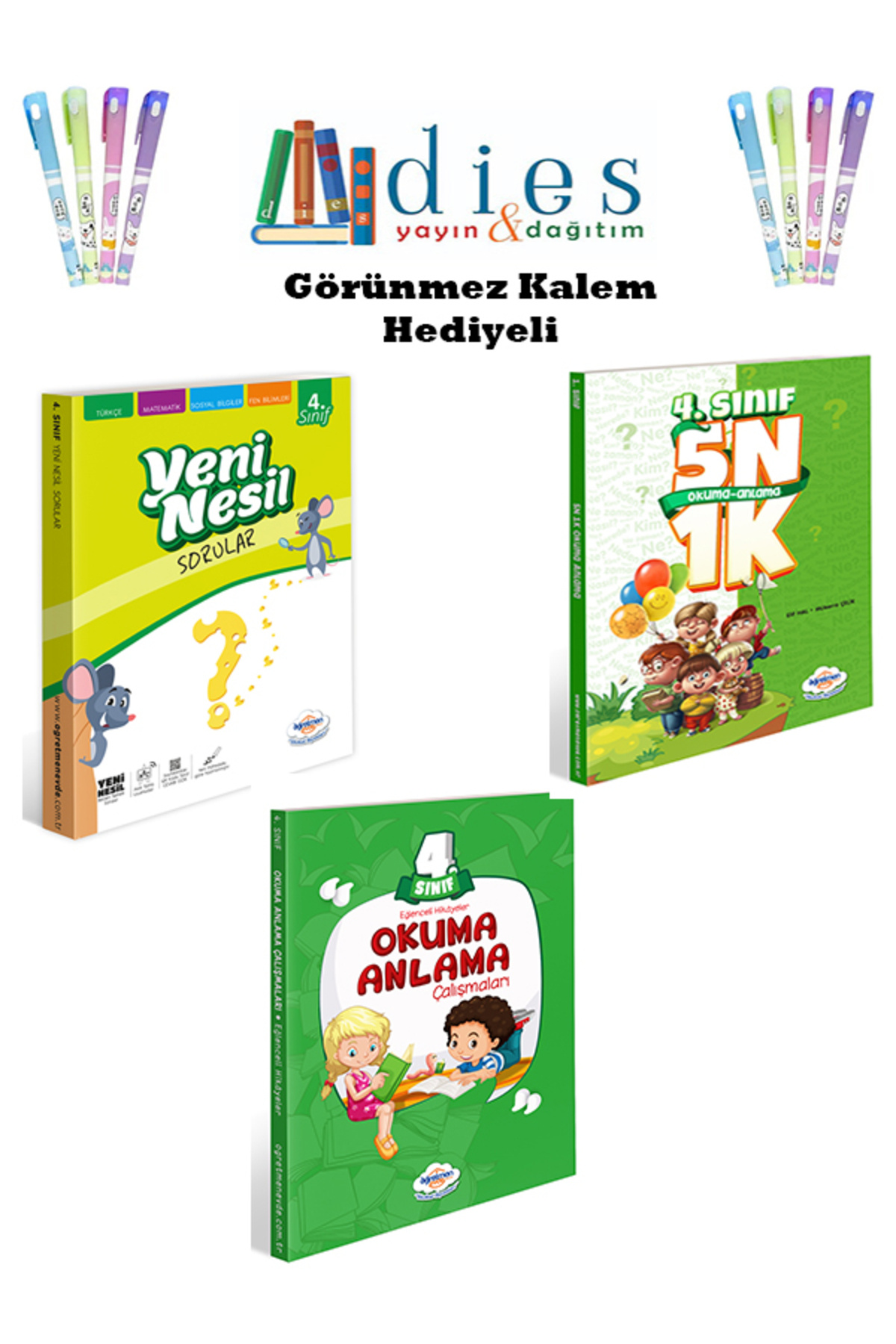 nantenさん用ページ④ Öğretmen Evde Öğretmenevde 4. Sınıf Yeni Nesil-5N1K-Okuma Anlama