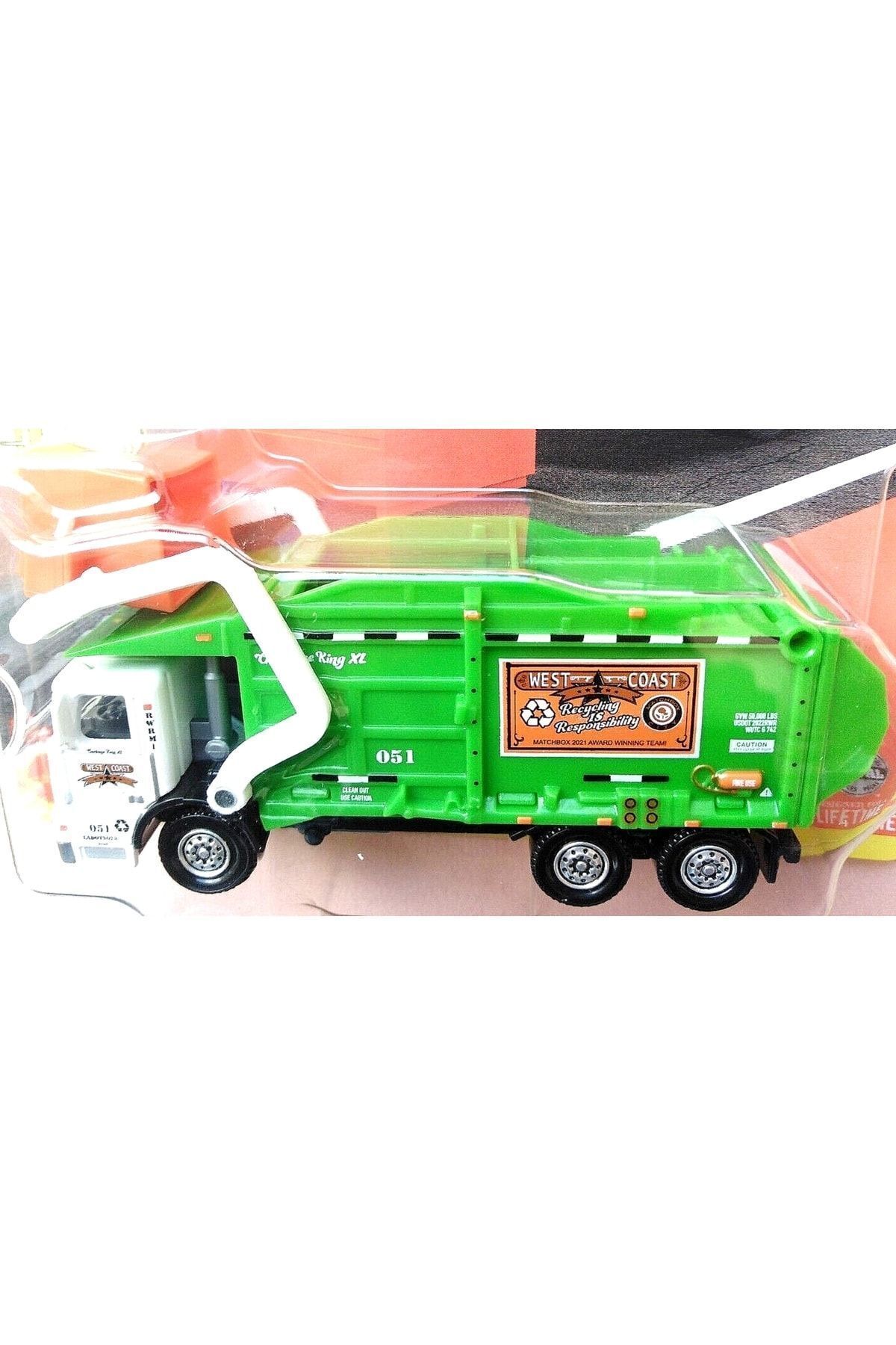 اسباب‌بازی کامیون زباله Garbage King XL Matchbox