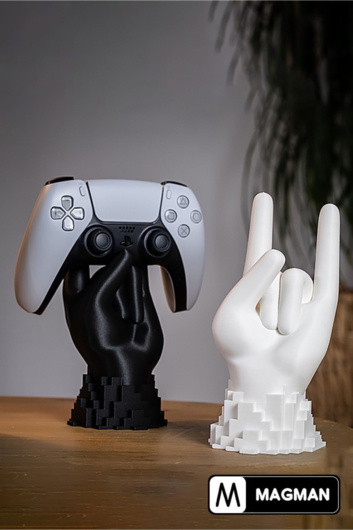 Genel Markalar Oyun Konsolu için Kol Tutucu Joystick Kumanda Standı Xbox / Ps4 /ps5 Uyumlu (SİYAH renk)