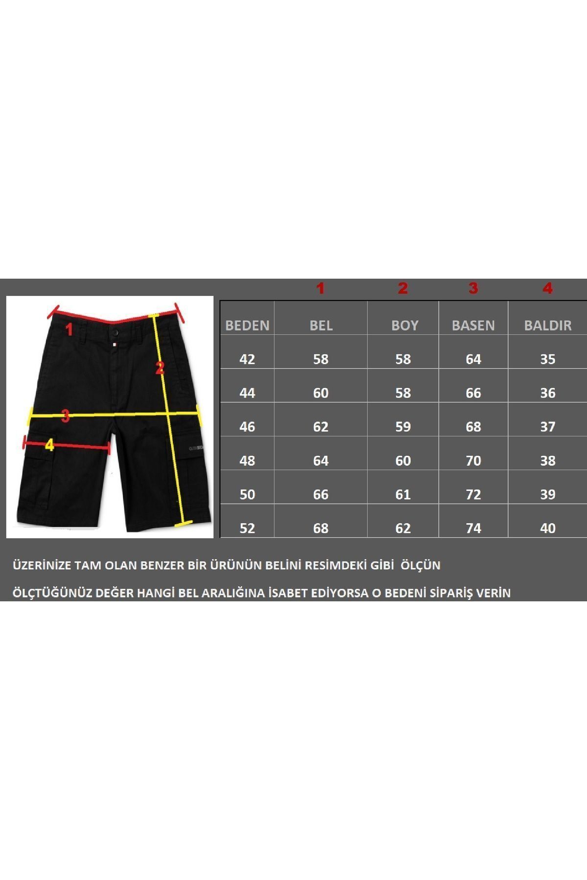 Grand Lavita-Lavita Large Size Lycra Chino Shorts 4