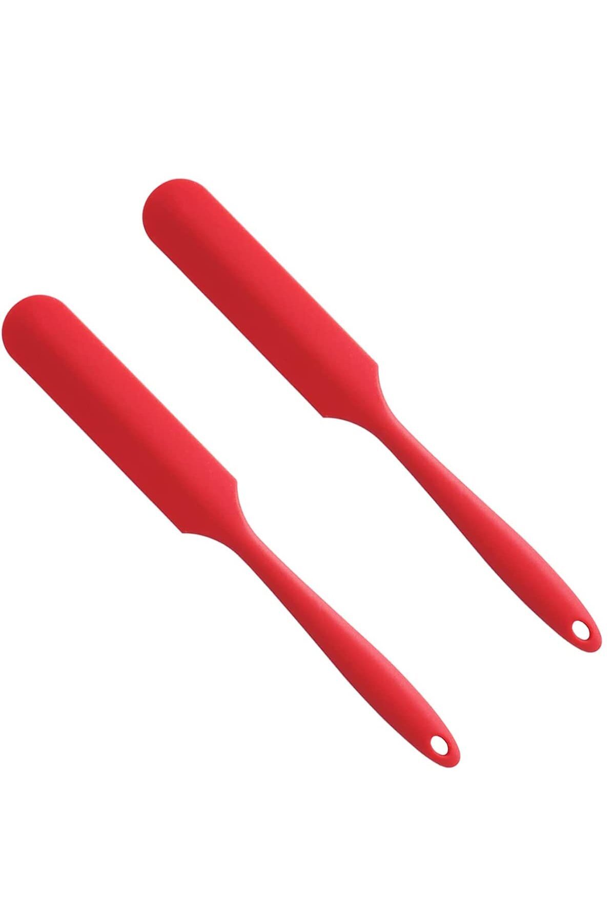 Silicone Cream, Cheese and Chocolate Stripping Spatula 2 Pieces