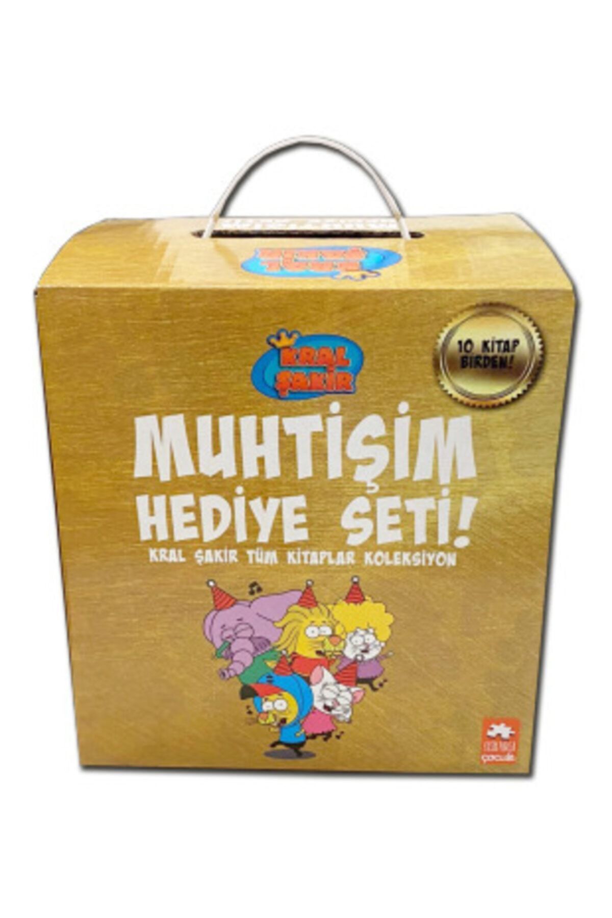 Eksik Parça Çocuk Kral Şakir 10lu Ciltli Kutulu Kitap Seti Varol