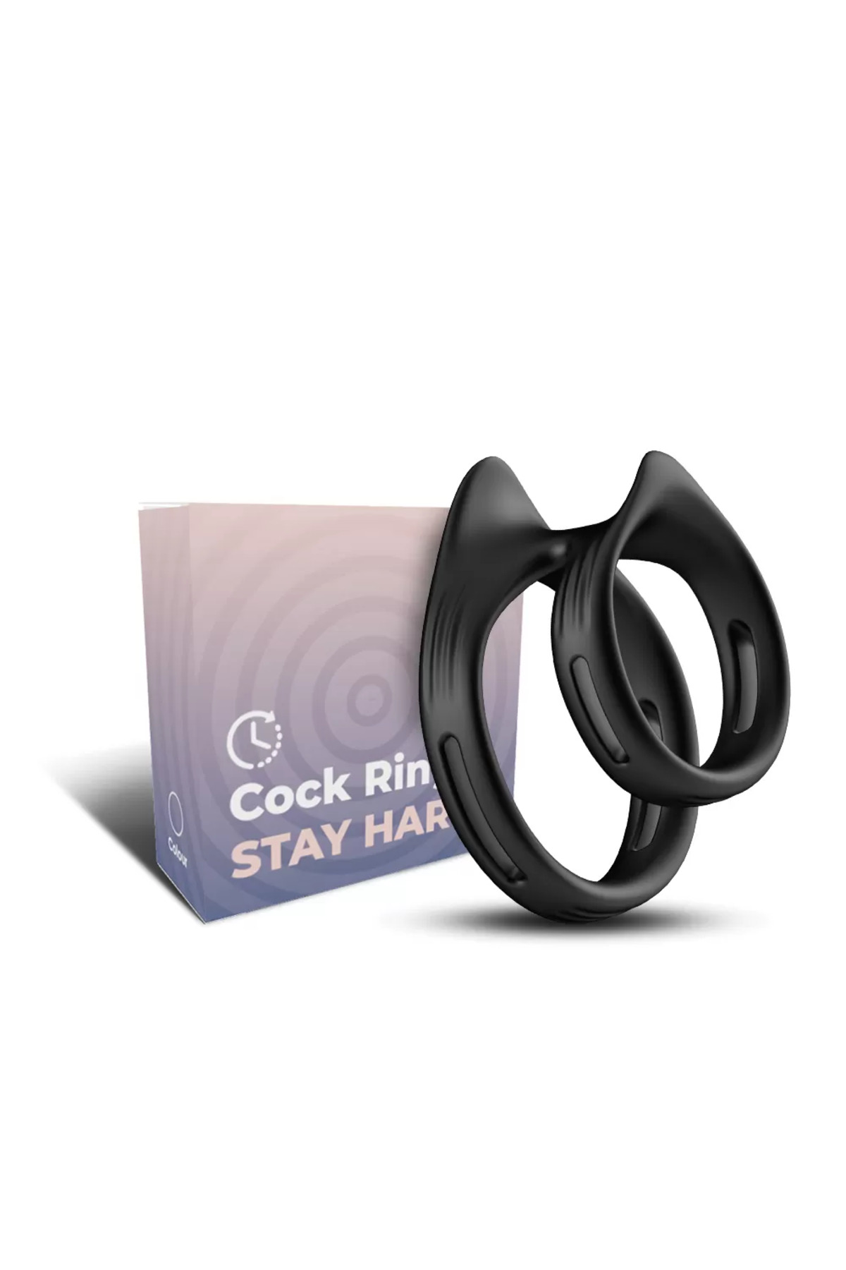 SLIT Silikon Testis Halkalı Penis Yüzüğü