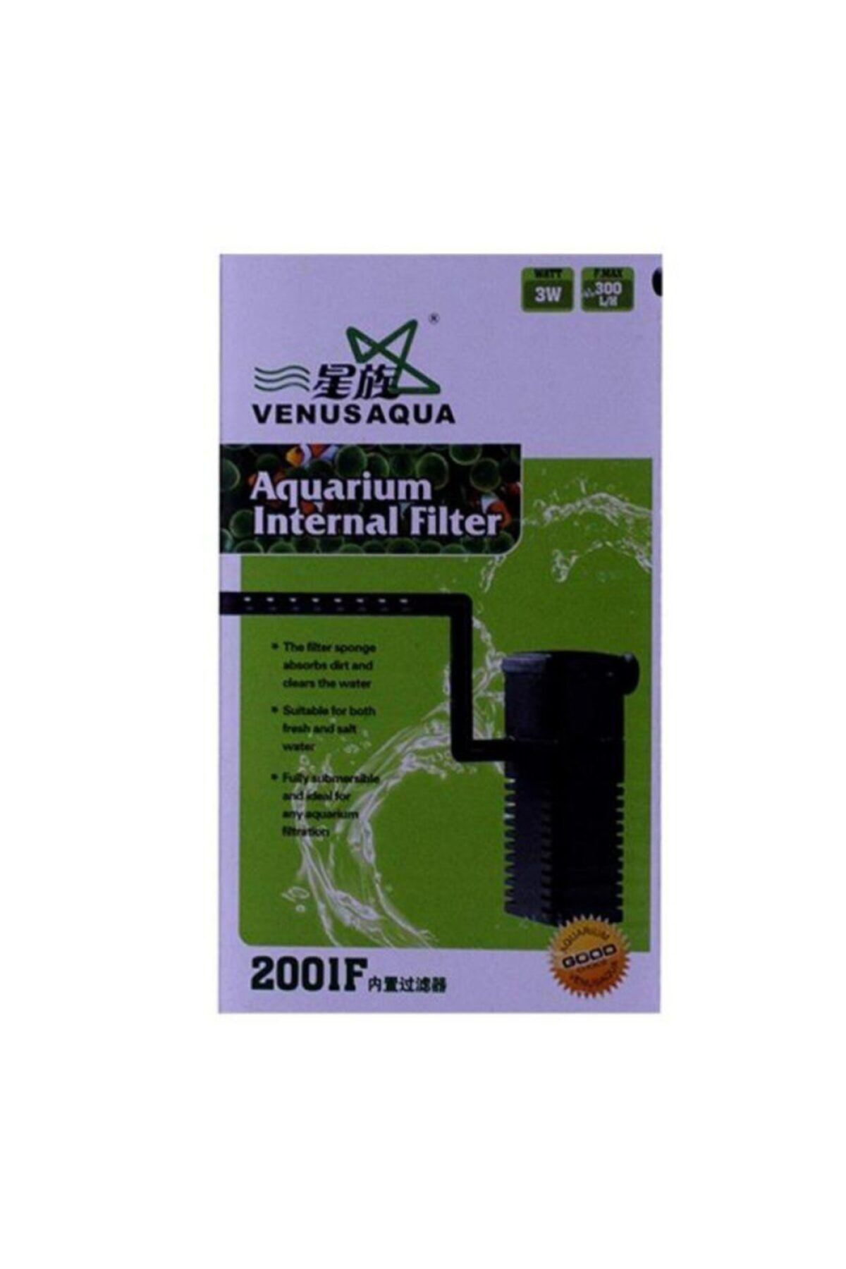 Genel Markalar 2001F Venüsaqua Mini İç Filtre 3w-300 lt/h JetSepet