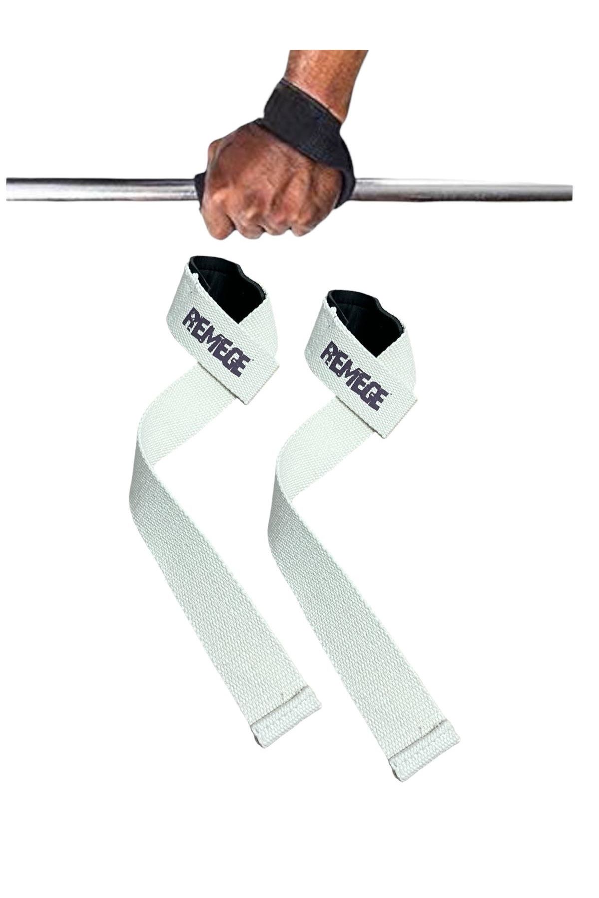 REMEGE Ağırlık Kaldırma Kayışı Halter Strap, Fitness, Crossfit, Ağırlık Kaldırma Kayışı / Lifting Deadlift