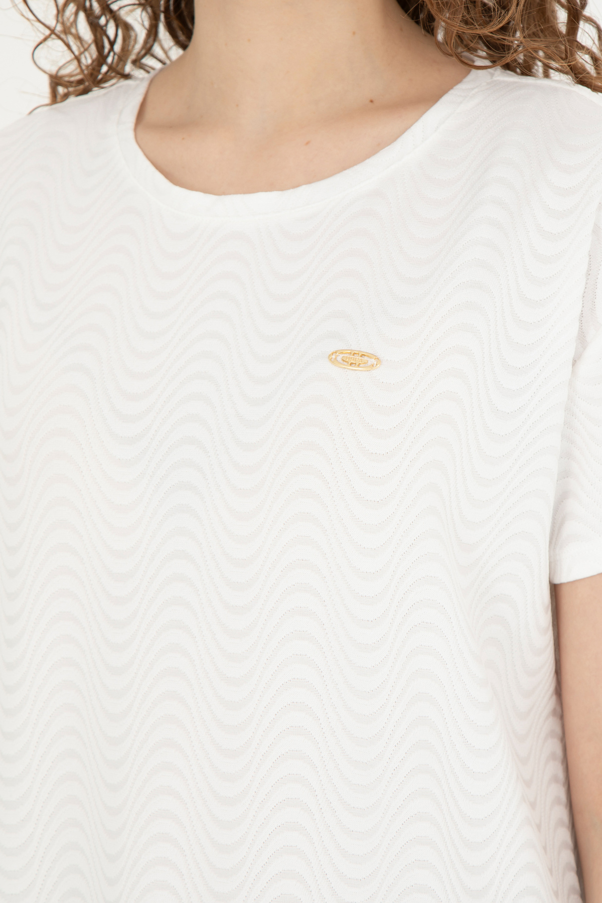 تی شرت زنانه یو اس پولو | USPOLO12477 U.S. Polo Assn. - Image 7