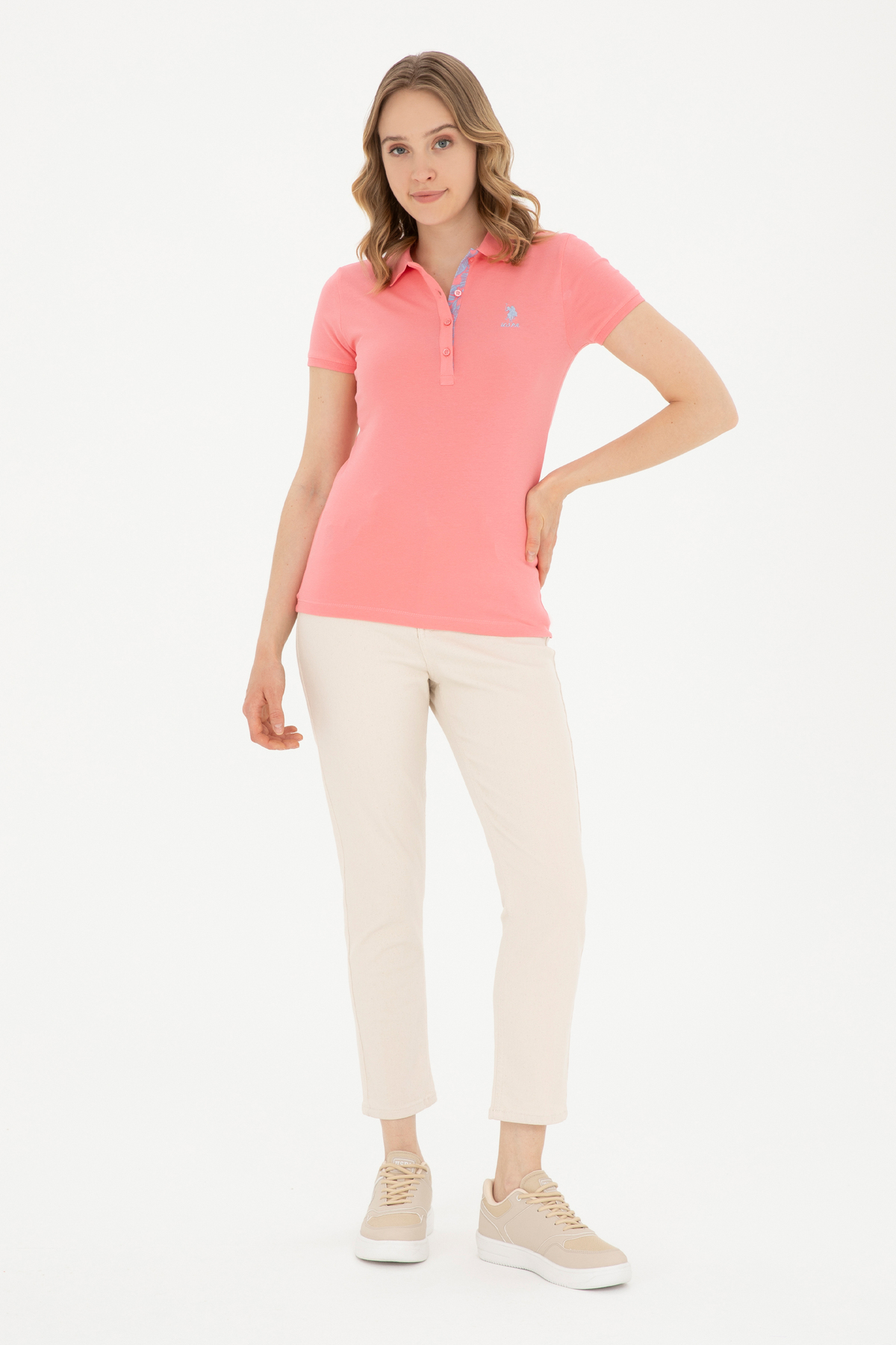 تی شرت زنانه یو اس پولو | 1012605 U.S. Polo Assn. - Image 4