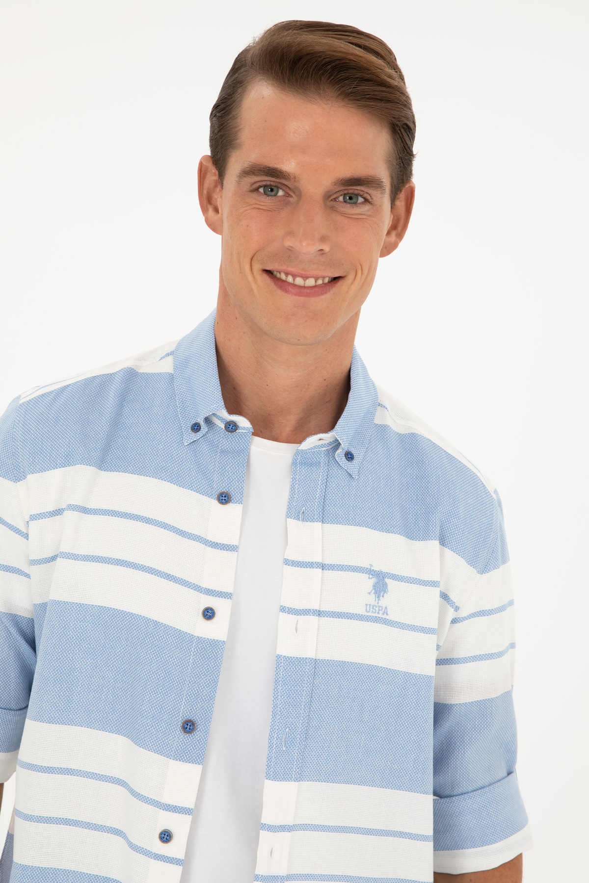 پیراهن مردانه یو اس پولو | 1012720 U.S. Polo Assn. - Image 2