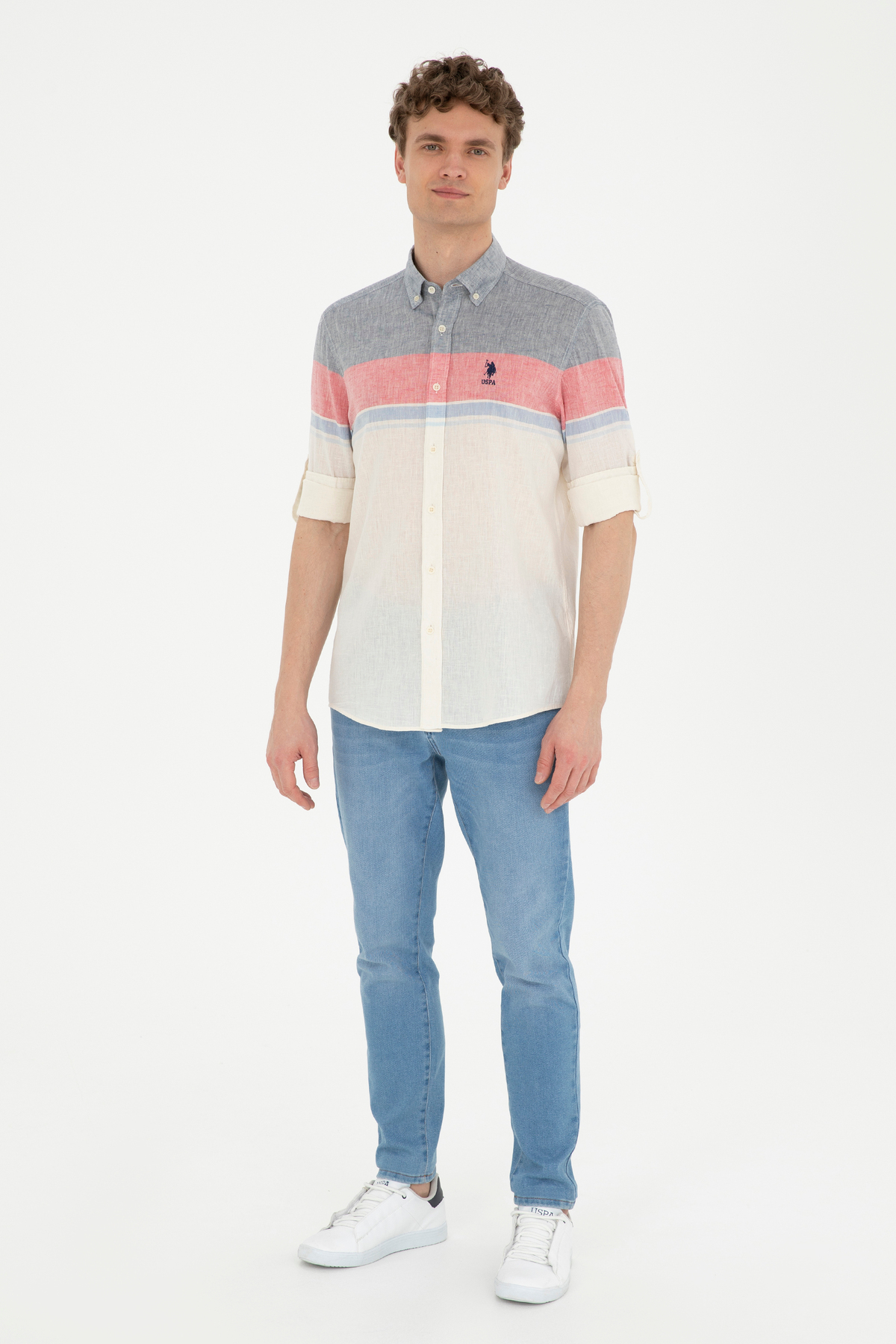 پیراهن مردانه یو اس پولو | 1012380 U.S. Polo Assn. - Image 4