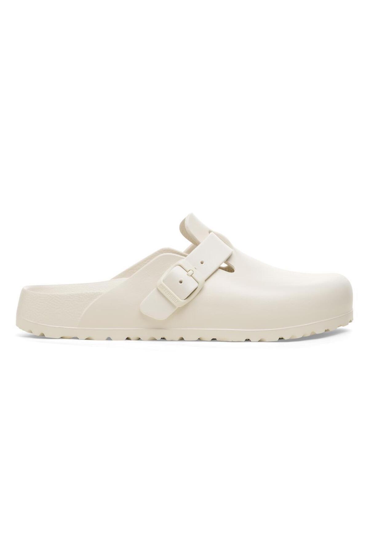 دمپایی بیرکن استاک زنانه پارچه بژ  راسته      لباس خانگی | Birkenstock ZNNPBC2850 DE - تصویر 6
