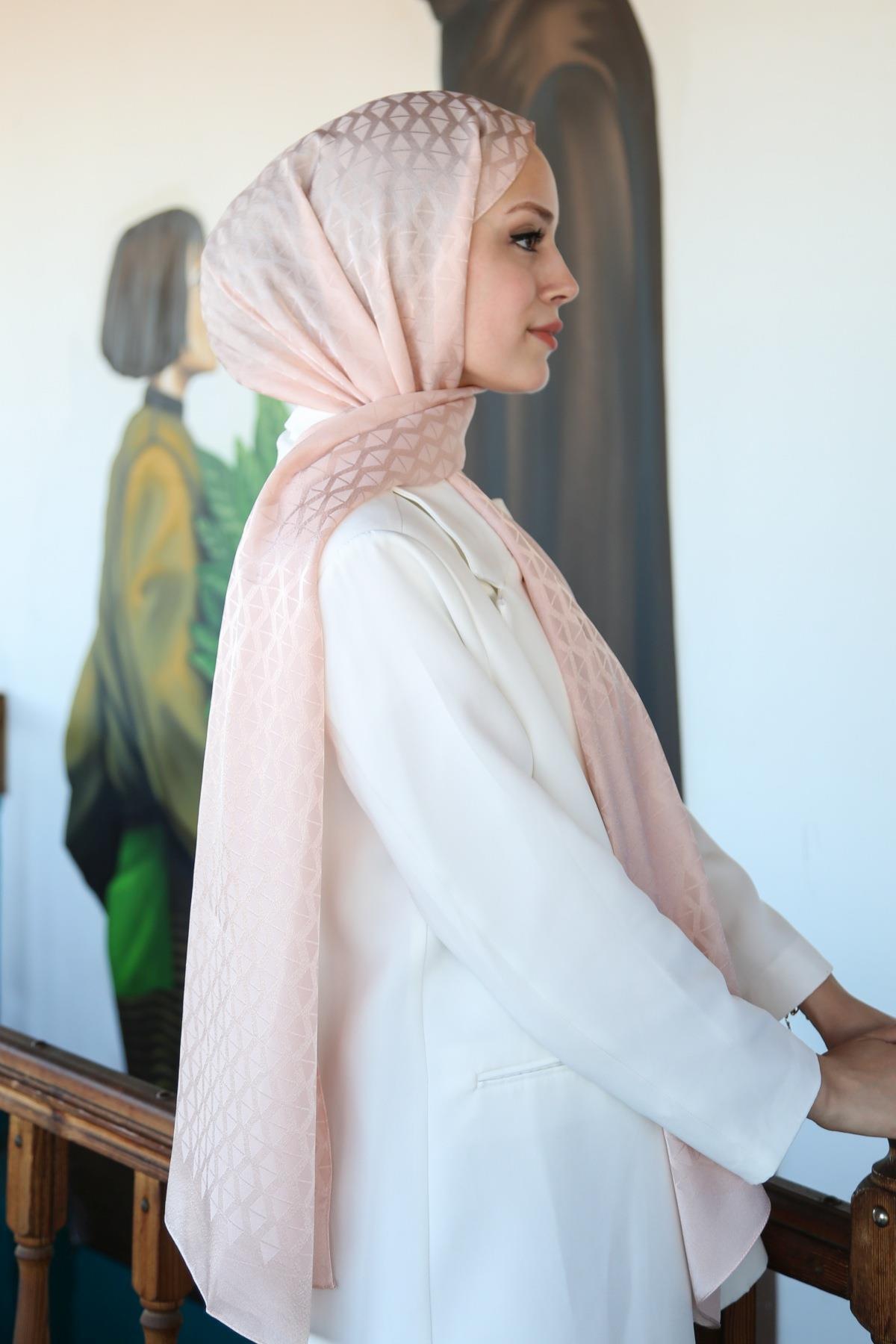 Hint İpek-Jakav14-17 Model Jacquard Shawl 4