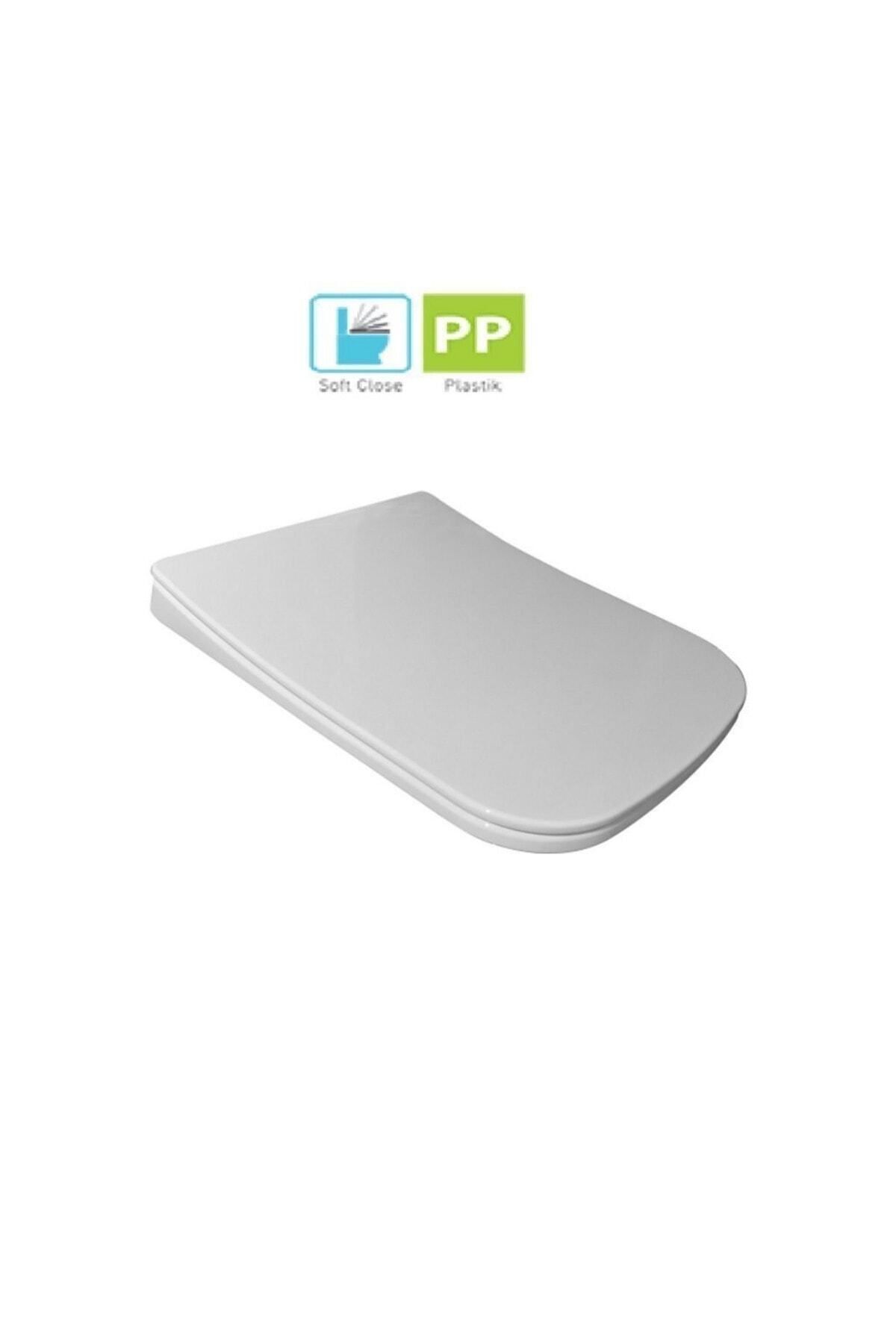 Turkuaz Cerastyle Duru Pp Slim Yavaş Kapanan Klozet Kapağı