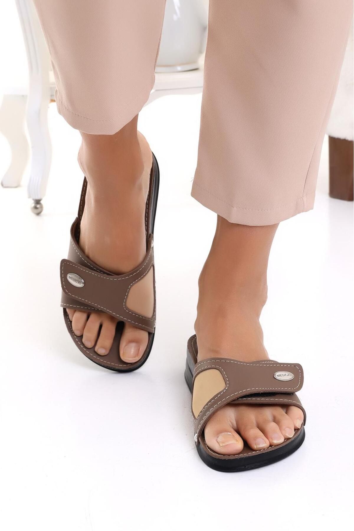 Anatomik  Hallux Valgus Kemik Çıkıntısı Topuk Dikeni Terlik