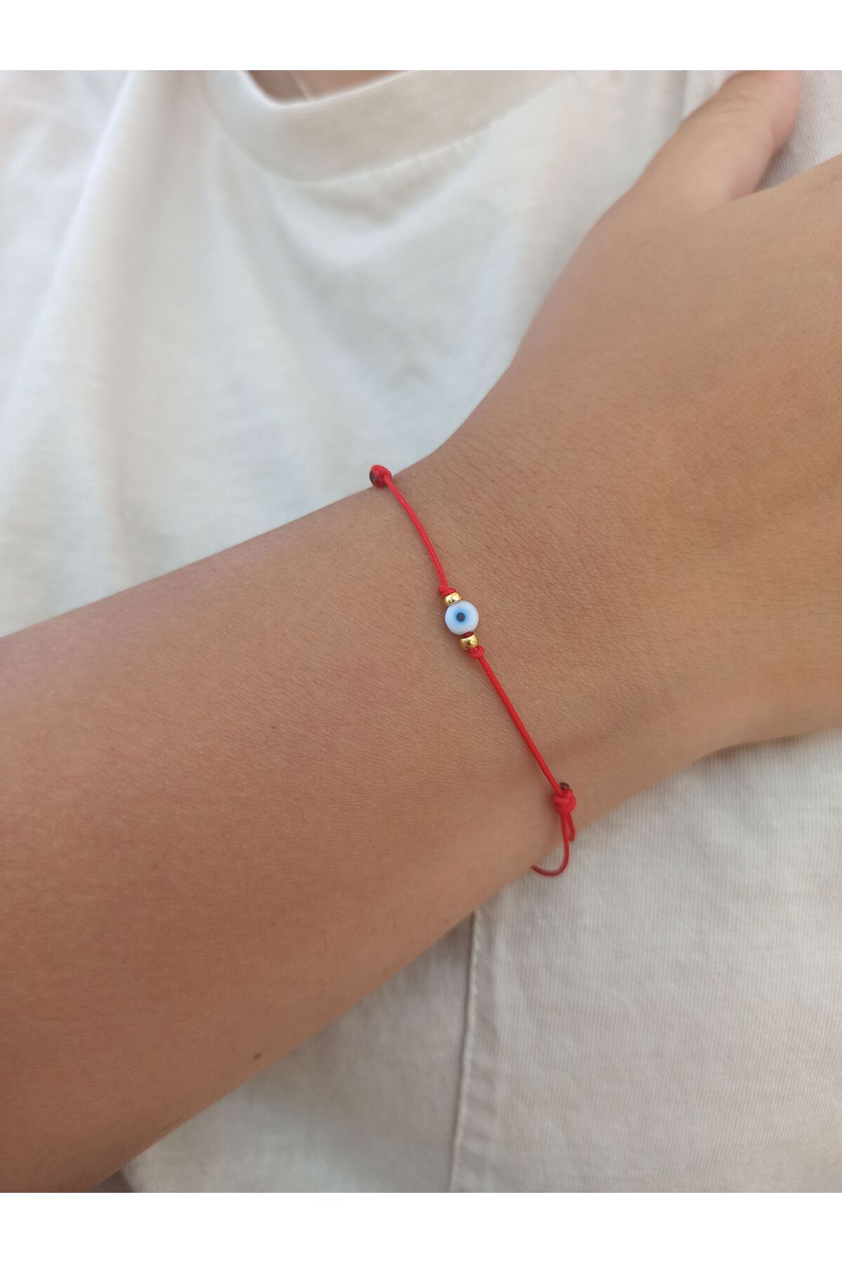 TREND-3-Piece Evil Eye Beaded String Bracelet Set - Gift, Friendship and Bracelet 3