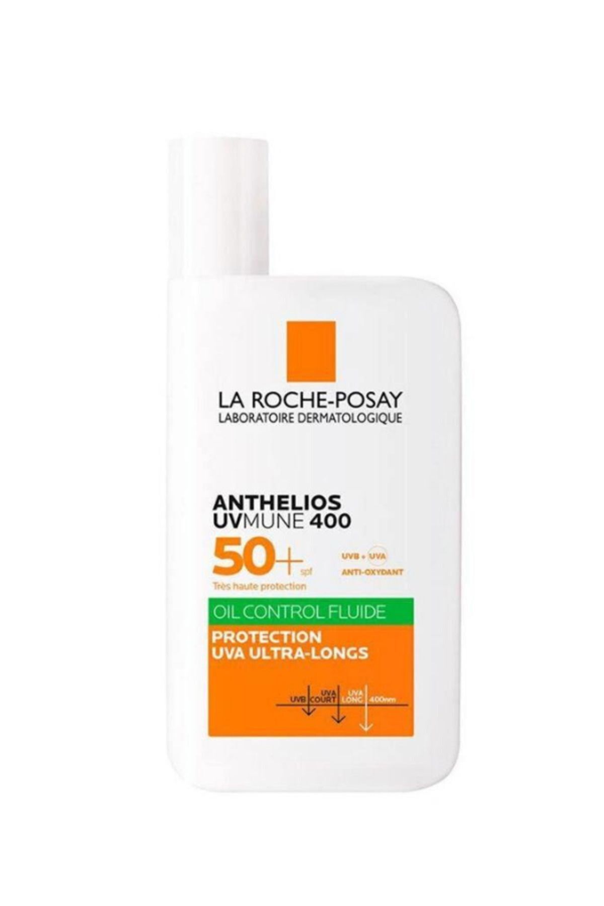 کرم ضد آفتاب مایع کنترل روغن آنتلیوس SPF50+ 50 میلی لیتر برای پوست های چرب و حساس La Roche Posay