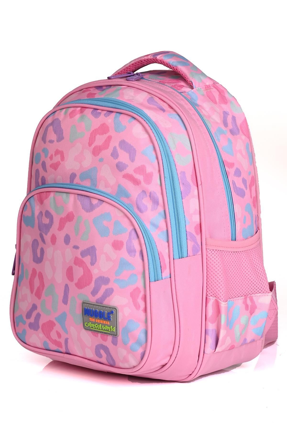 کیف مدرسه مردانه و زنانه MU 002 PRAPAN SCHOOL BACKPACK 2 مجموعه MUGGLE
