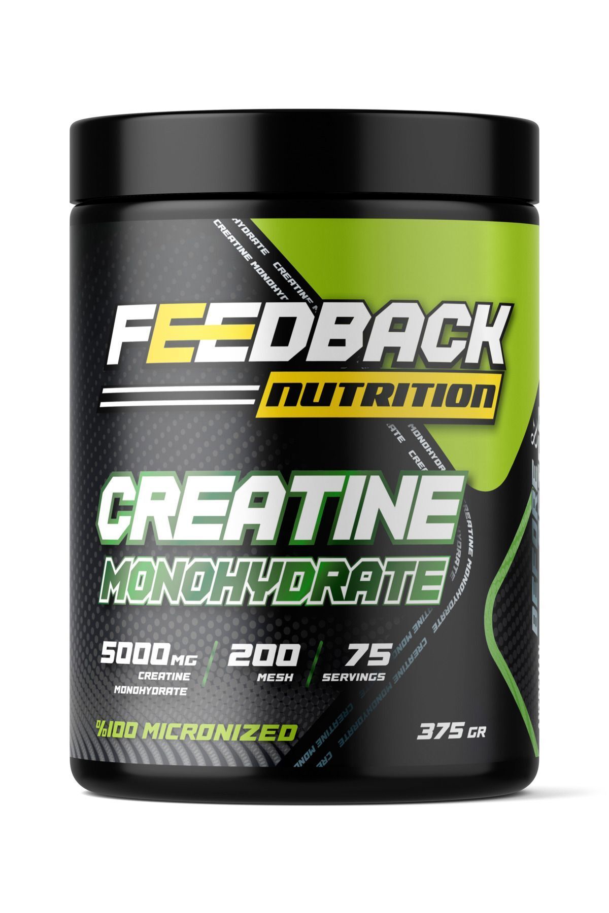 Feedback Nutrition Creatine Monohydrate 375 gr 75 Servis Aromasız