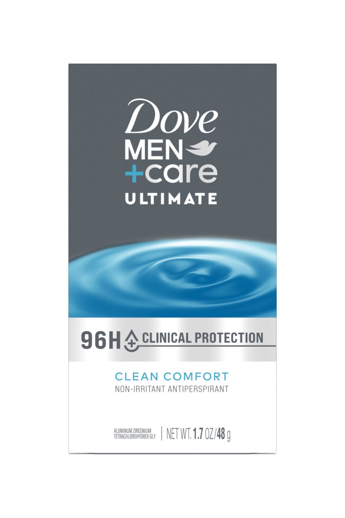 دئودورانت مردانه + Care Clinical Protection Clean Comfort ضد تعریق (96 ساعت) 1.70 اونس 48 گرم Dove
