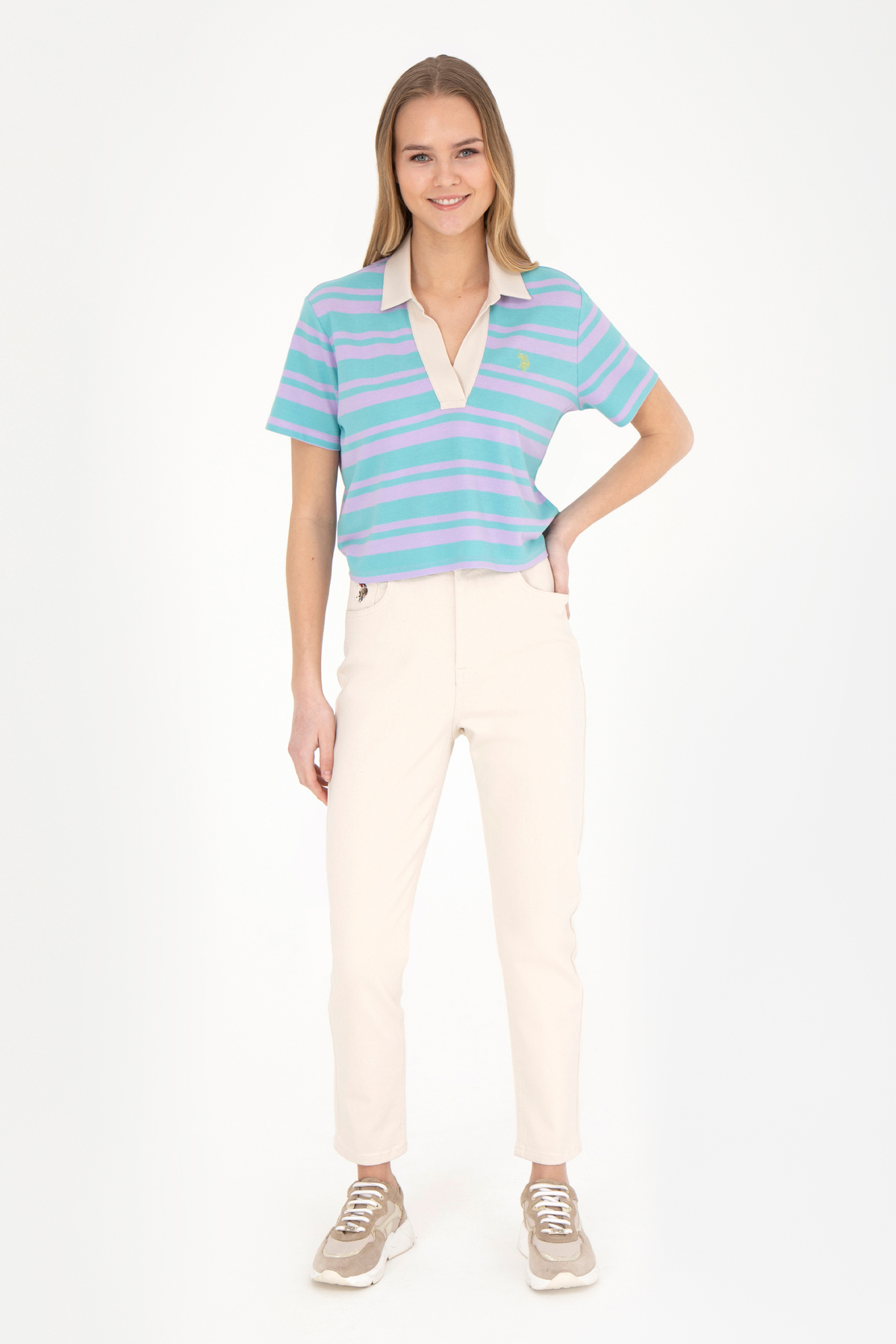 تی شرت زنانه یو اس پولو | 1004670 U.S. Polo Assn. - Image 4