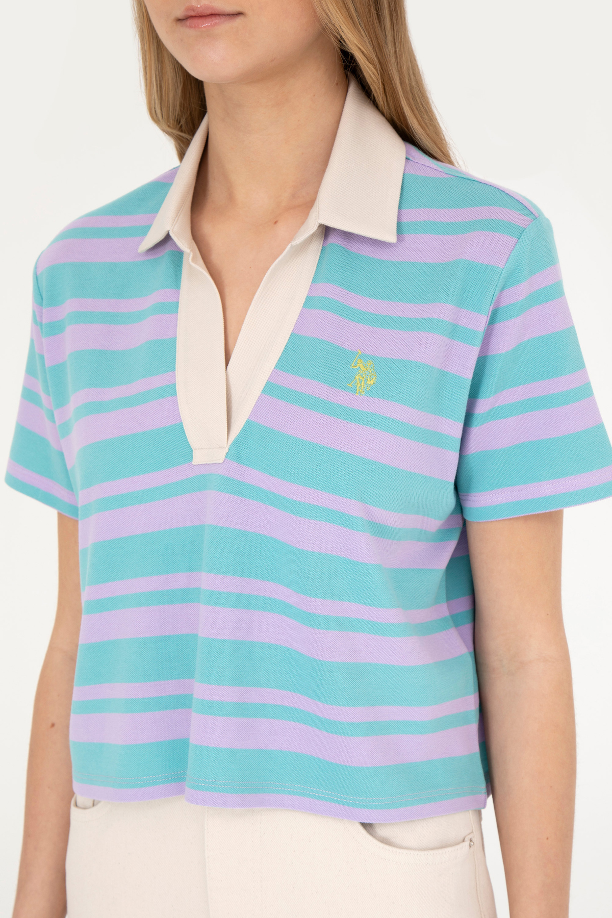 تی شرت زنانه یو اس پولو | 1004670 U.S. Polo Assn. - Image 6