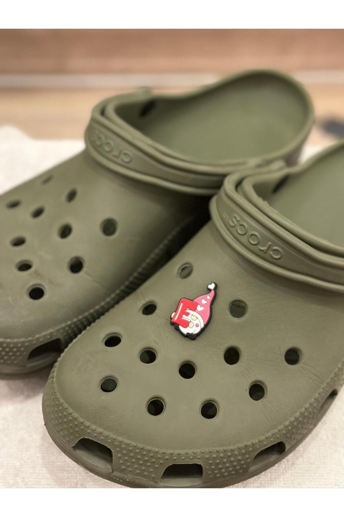 هدیه مفهومی دمپایی زینتی JIBBITZ E کوتوله ناز با حروف 1 قطعه Crocs