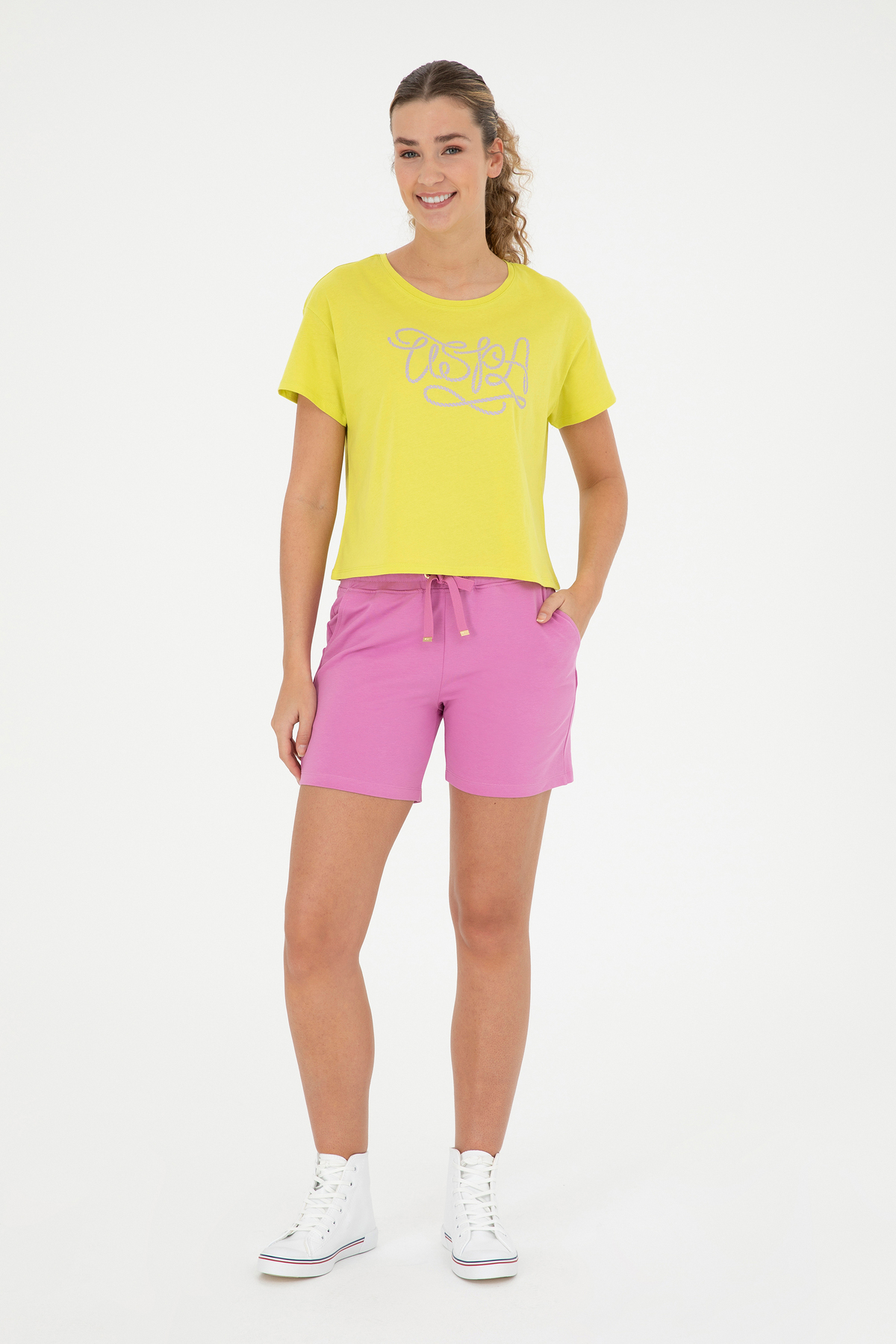 تی شرت زنانه یو اس پولو | 1002583 U.S. Polo Assn. - Image 4