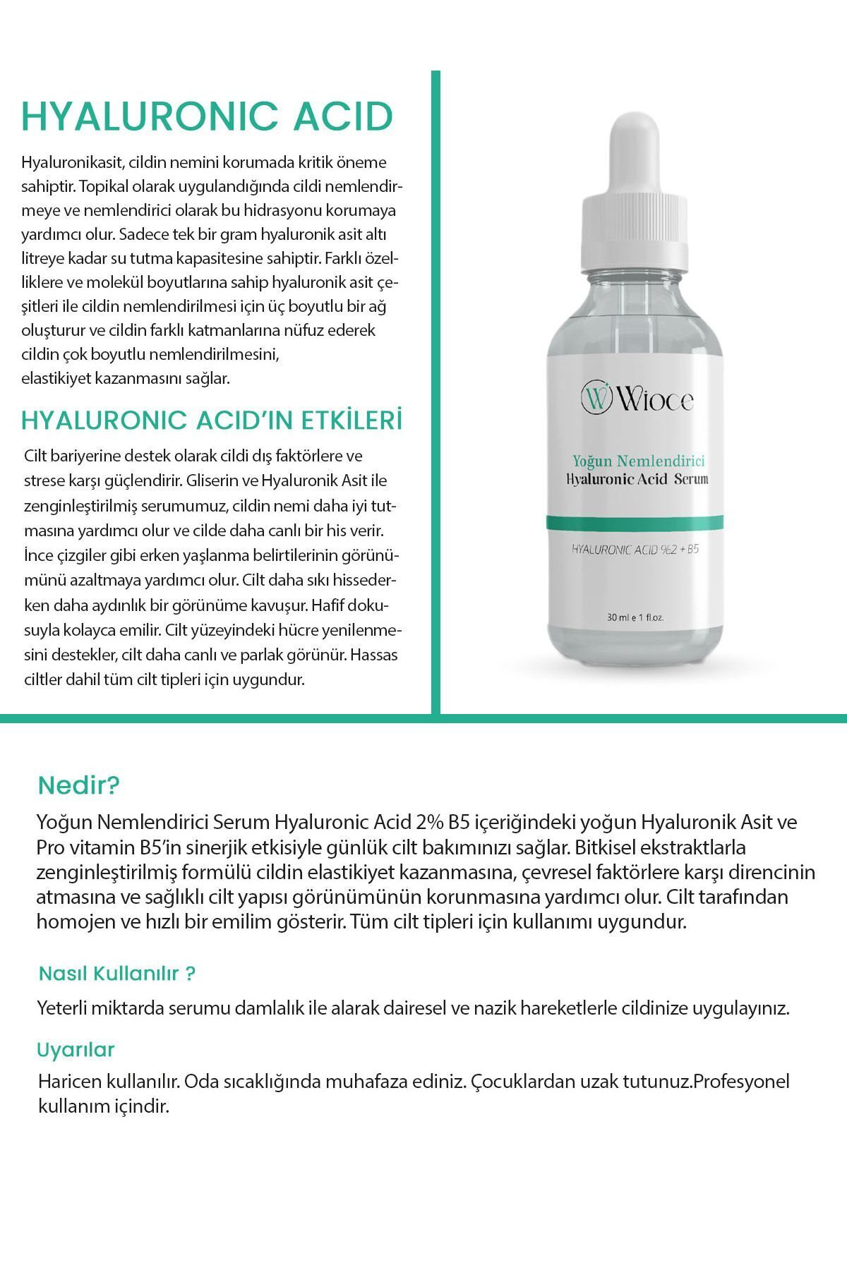 سرم پوست   Wioce | TY-6030HAS اورجینال - تصویر 4