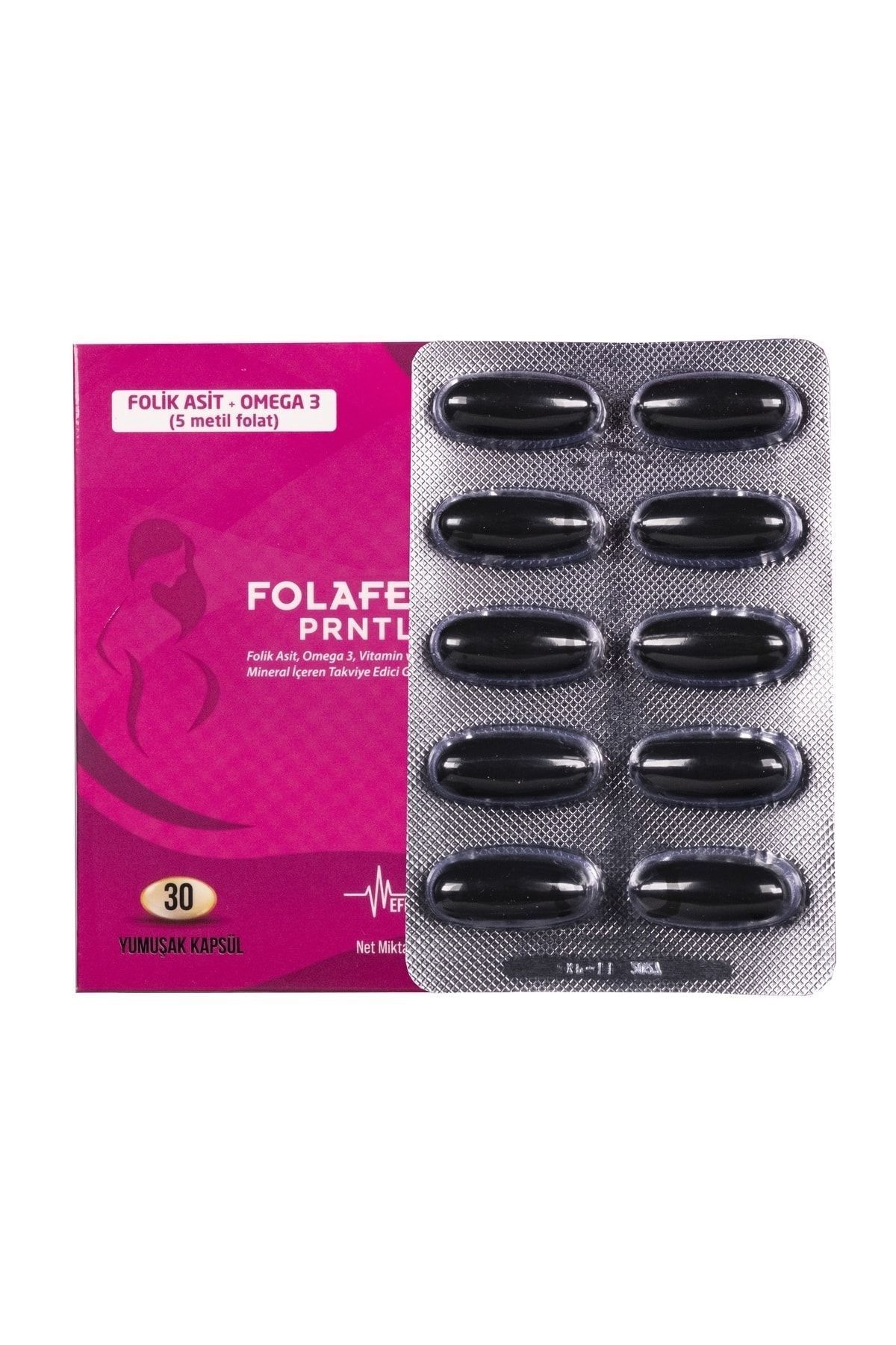 Efekt Pharma-Folafect Prntl 30 Soft Capsules with Omega 3 5